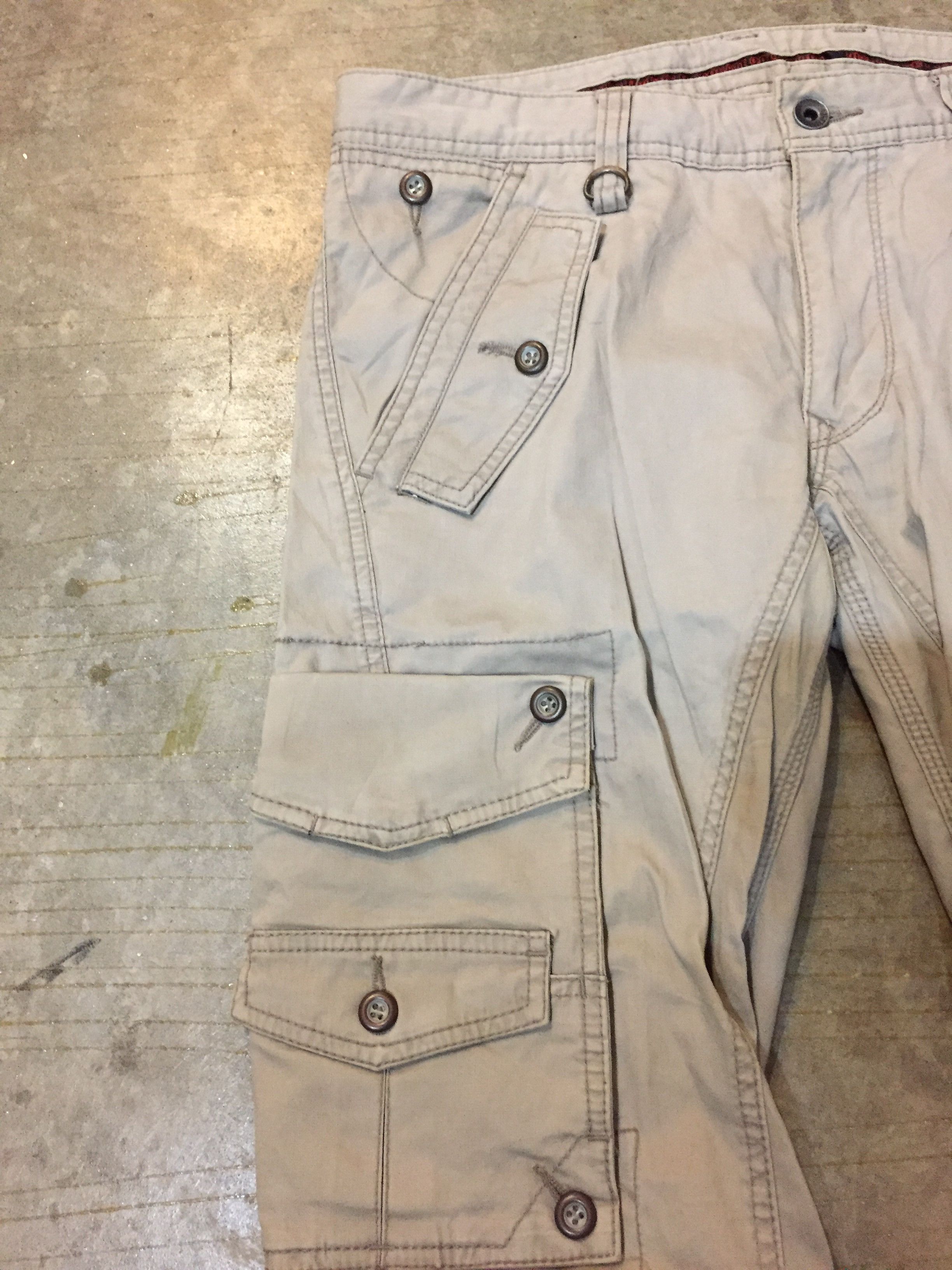 Nicole Club × Tornado Mart Nicole Club for men Multipocket 3d cargos pants Size US 33 - 6 Thumbnail