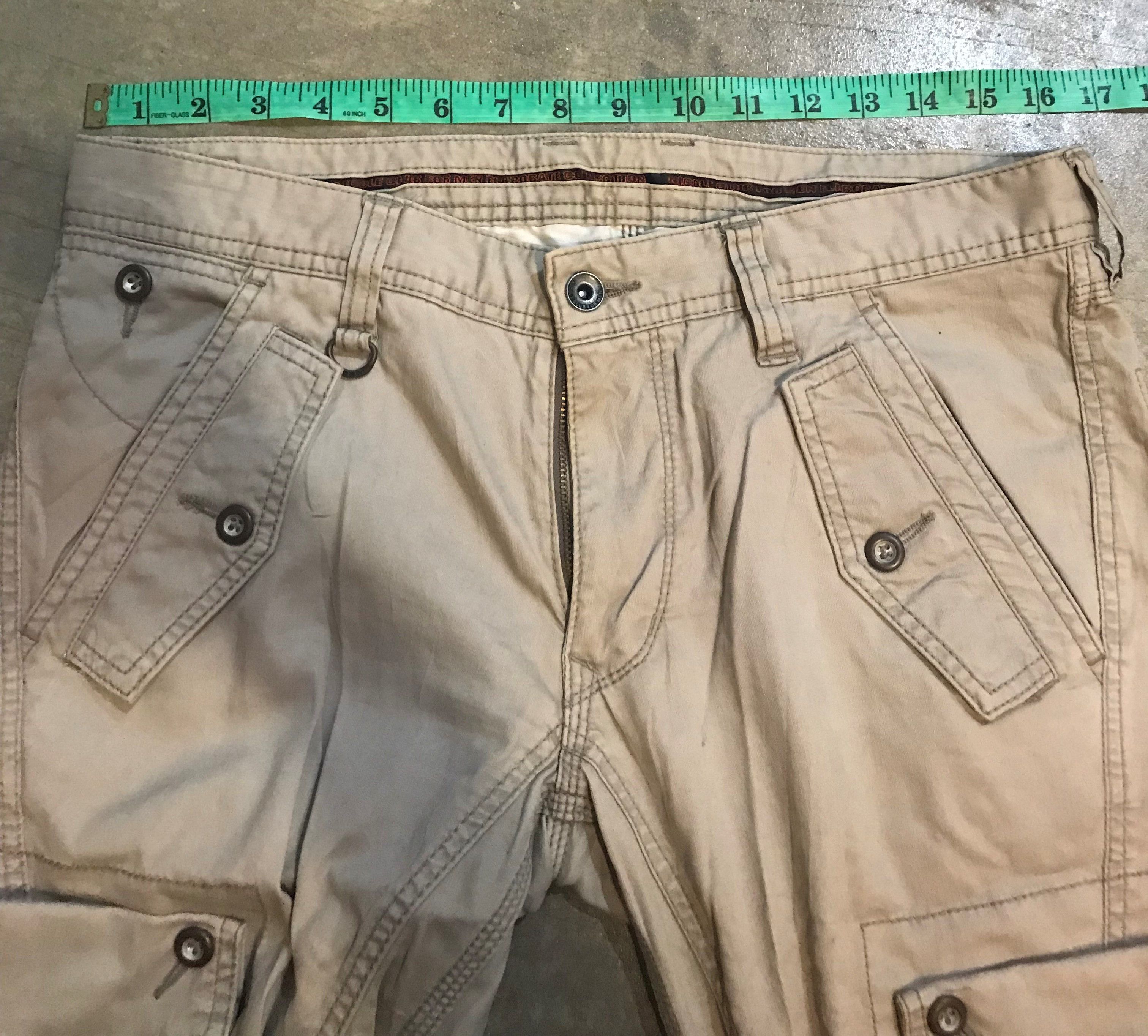 Nicole Club × Tornado Mart Nicole Club for men Multipocket 3d cargos pants Size US 33 - 12 Thumbnail