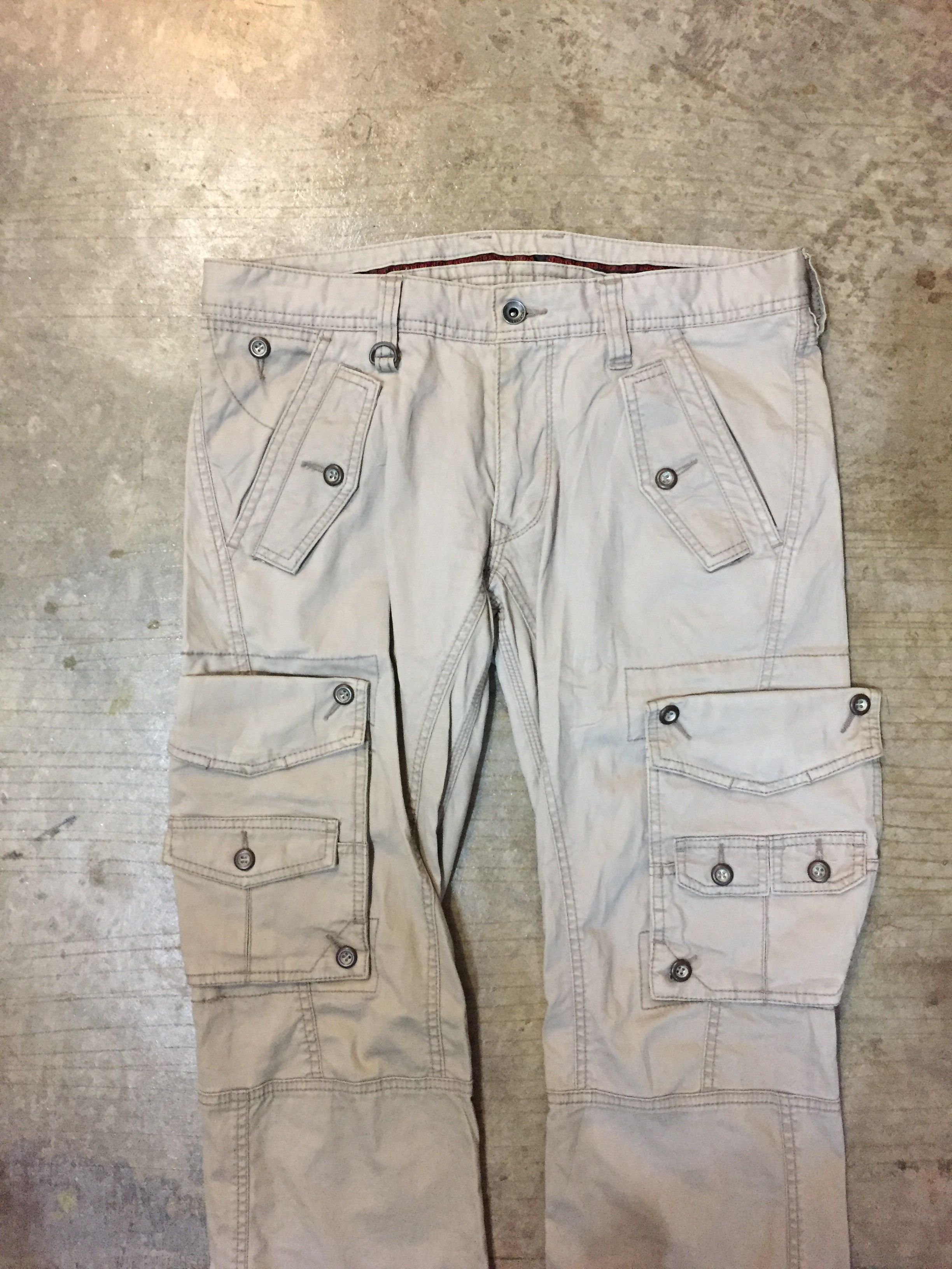 Nicole Club × Tornado Mart Nicole Club for men Multipocket 3d cargos pants Size US 33 - 3 Thumbnail