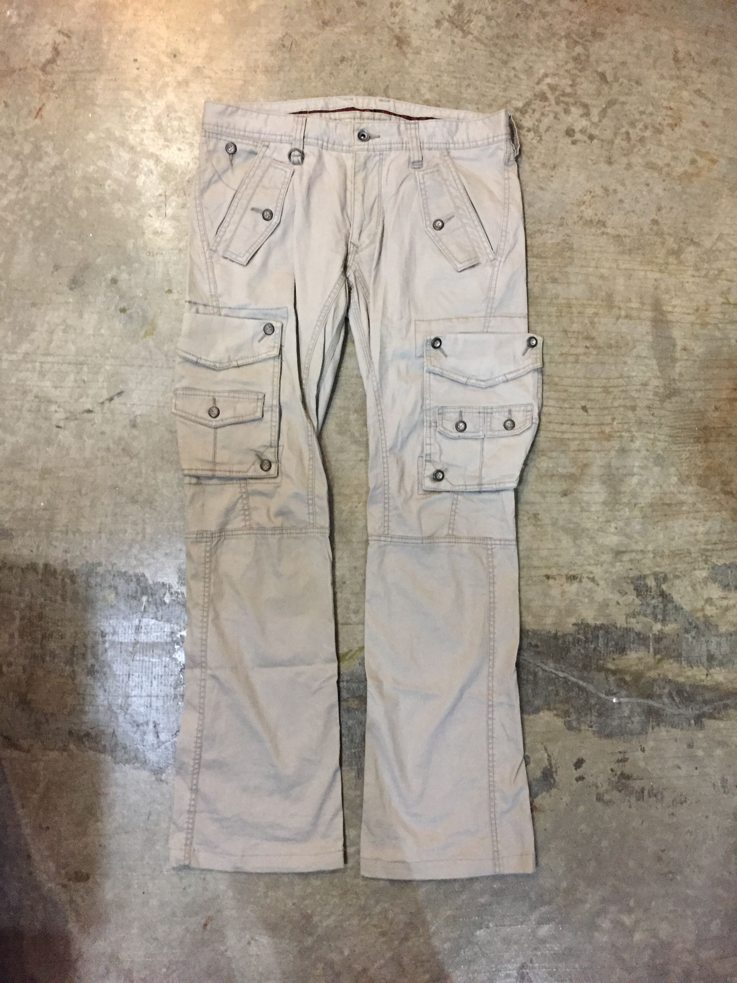 Nicole Club × Tornado Mart Nicole Club for men Multipocket 3d cargos pants Size US 33 - 2 Thumbnail