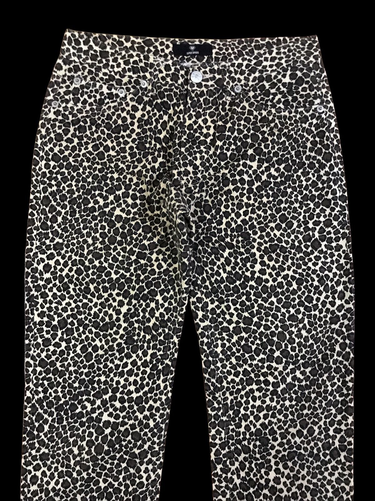 Japanese Brand Japanese Brand Superlover Leopard Pants Size US 26 / EU 42 - 4 Thumbnail