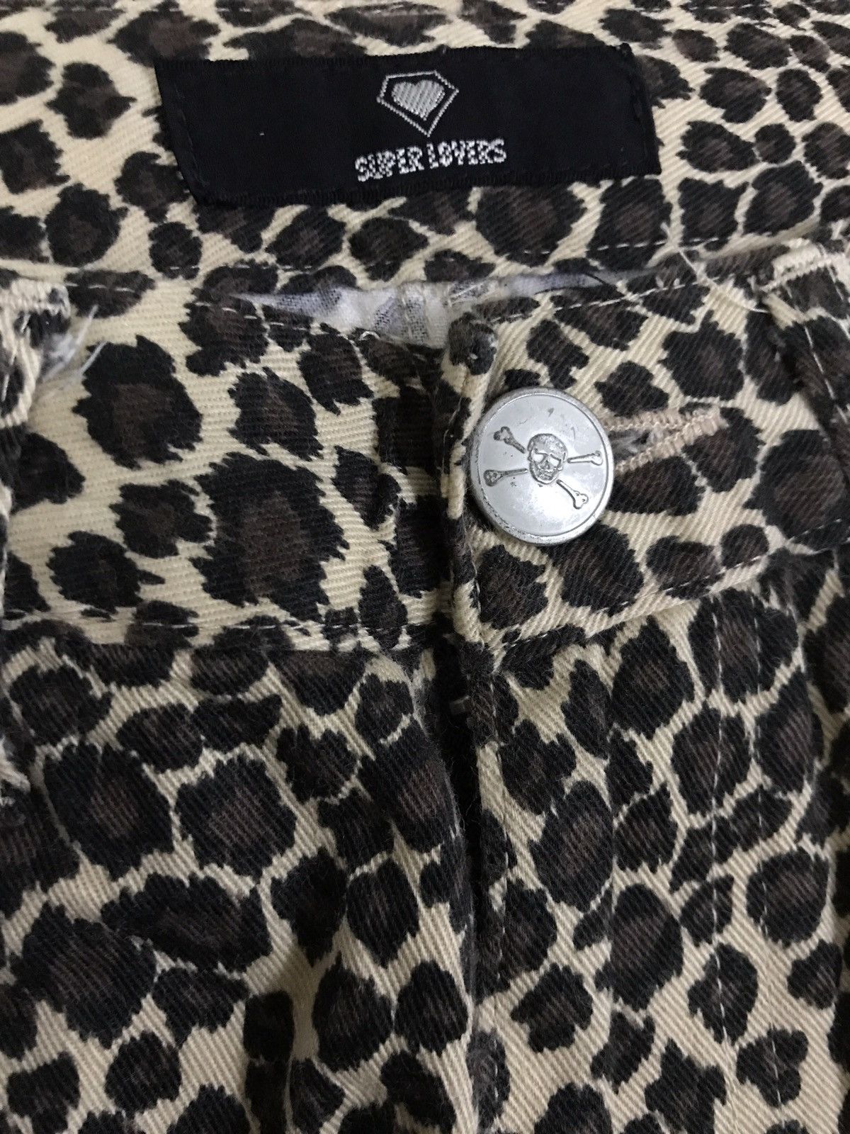 Japanese Brand Japanese Brand Superlover Leopard Pants Size US 26 / EU 42 - 8 Thumbnail