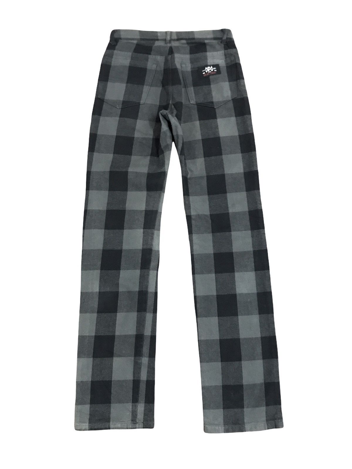 Japanese Brand Electric Japan Checkered Pants Size US 27 - 2 Thumbnail