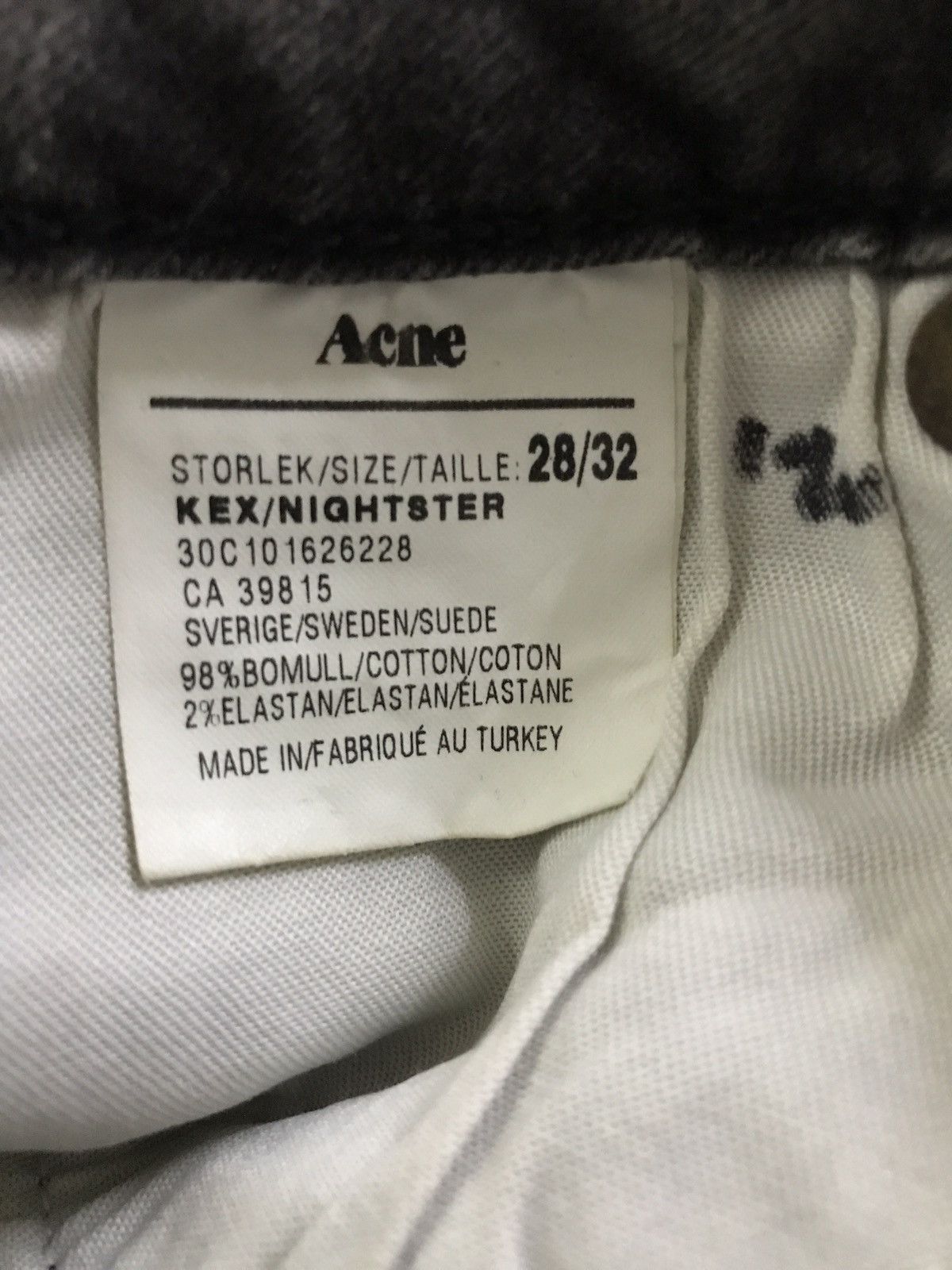 Acne Studios Acne Studio Skinny Jeans Size US 26 / EU 42 - 7 Thumbnail