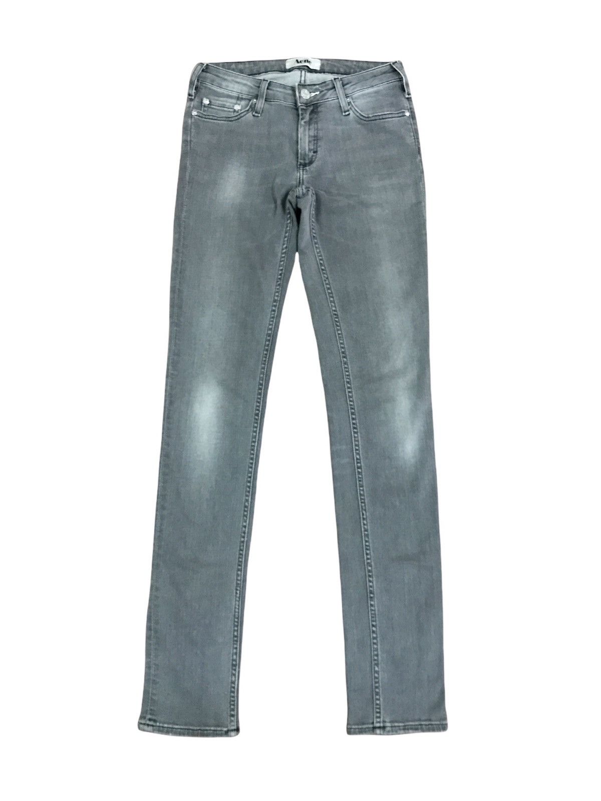 image of Acne Studios Acne Studio Skinny Jeans in Grey, Men's (Size 26)