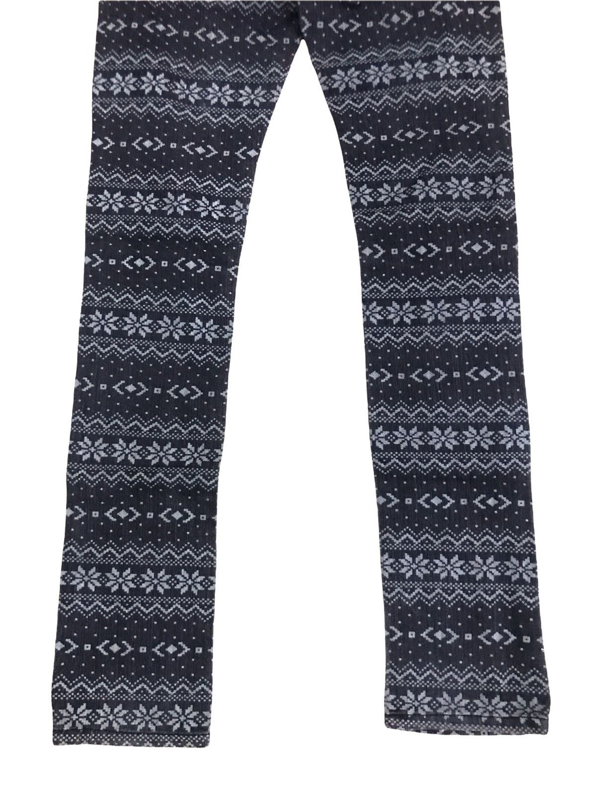 Japanese Brand Japanese Brand Grazie Bandana Jeans All Overprint Size US 28 / EU 44 - 7 Thumbnail
