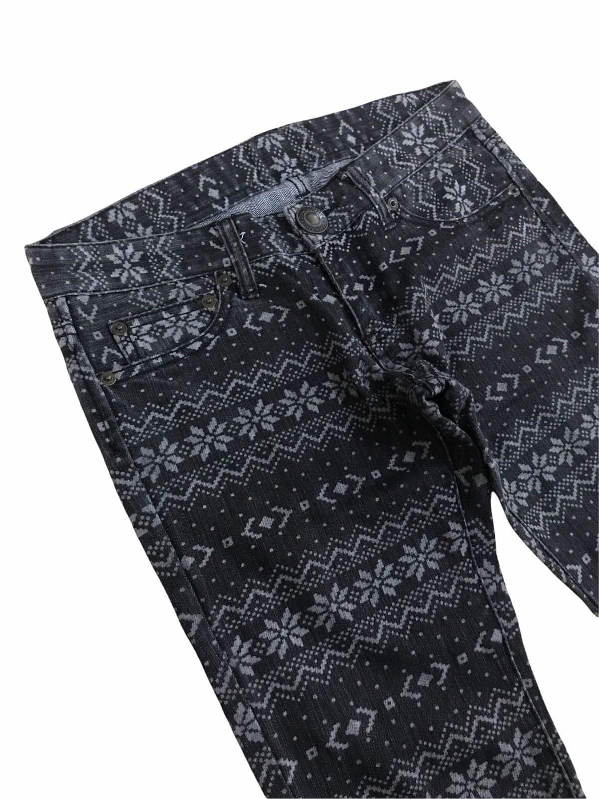 Japanese Brand Japanese Brand Grazie Bandana Jeans All Overprint Size US 28 / EU 44 - 1 Thumbnail
