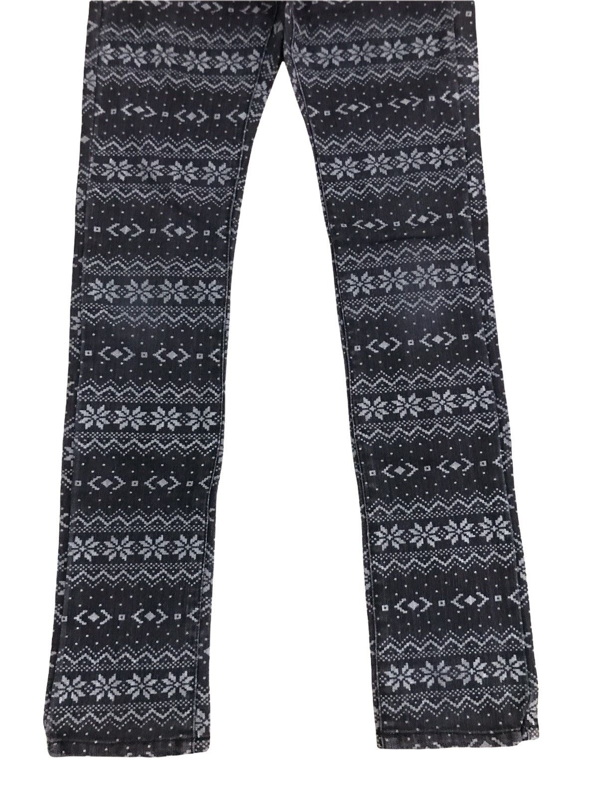 Japanese Brand Japanese Brand Grazie Bandana Jeans All Overprint Size US 28 / EU 44 - 6 Thumbnail