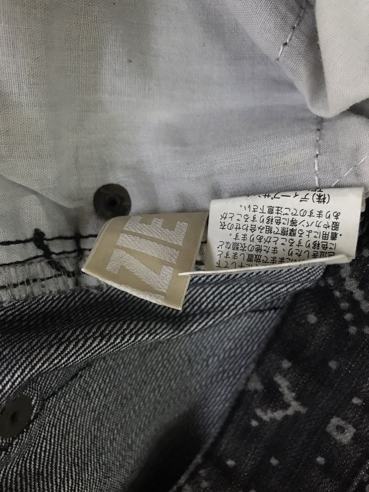 Japanese Brand Japanese Brand Grazie Bandana Jeans All Overprint Size US 28 / EU 44 - 8 Thumbnail