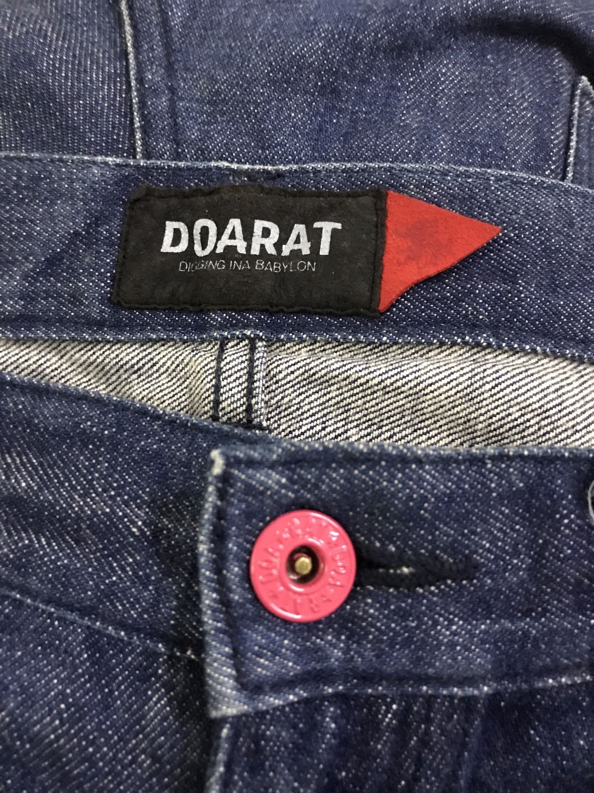Japanese Brand Doarat Japan Rare Pattern Design Jeans Size US 33 - 7 Thumbnail