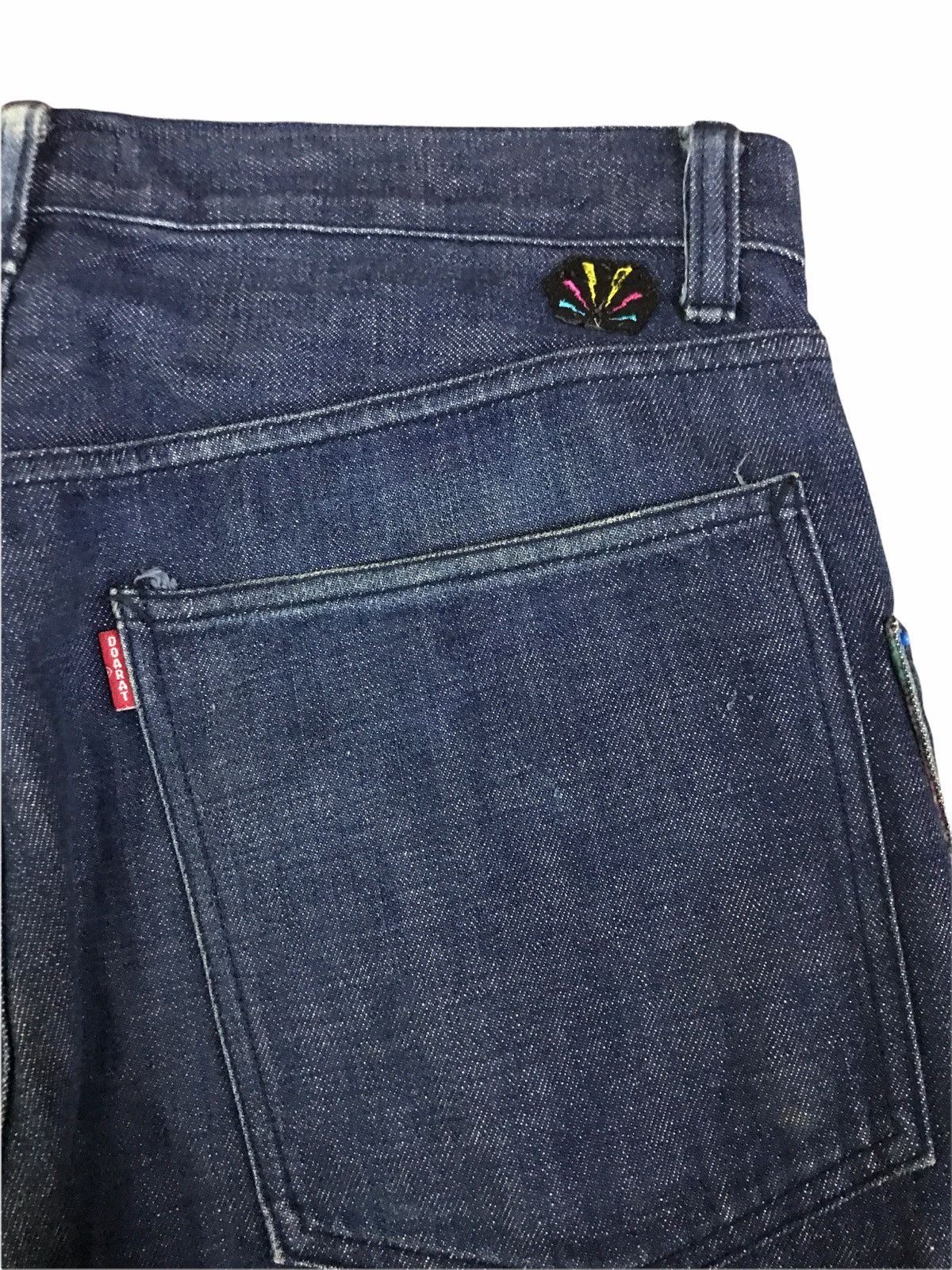 Japanese Brand Doarat Japan Rare Pattern Design Jeans Size US 33 - 6 Thumbnail