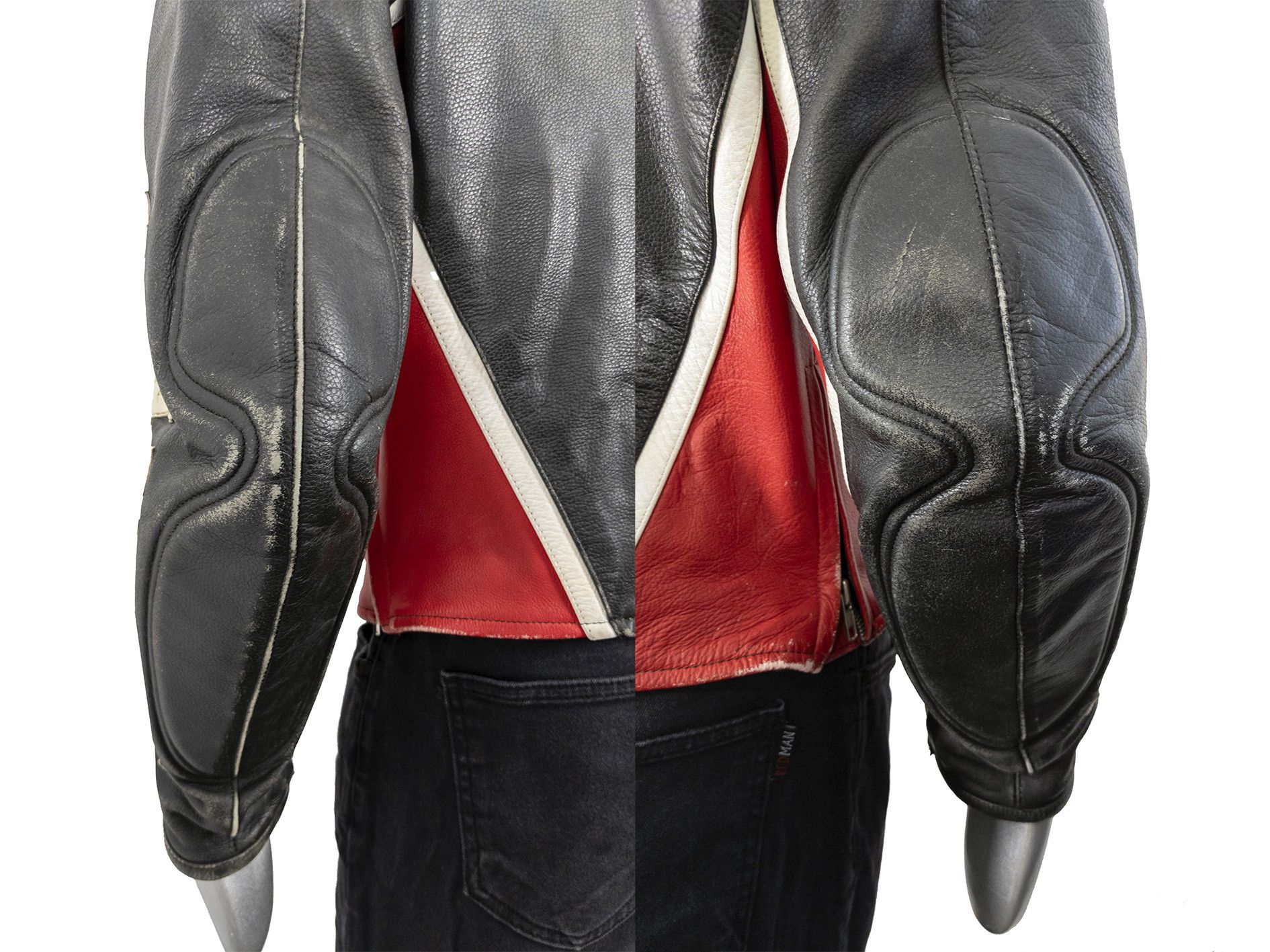 Vintage Rare Vintage Motorcycle Racing Leather Jacket Size US L / EU 52-54 / 3 - 19 Thumbnail