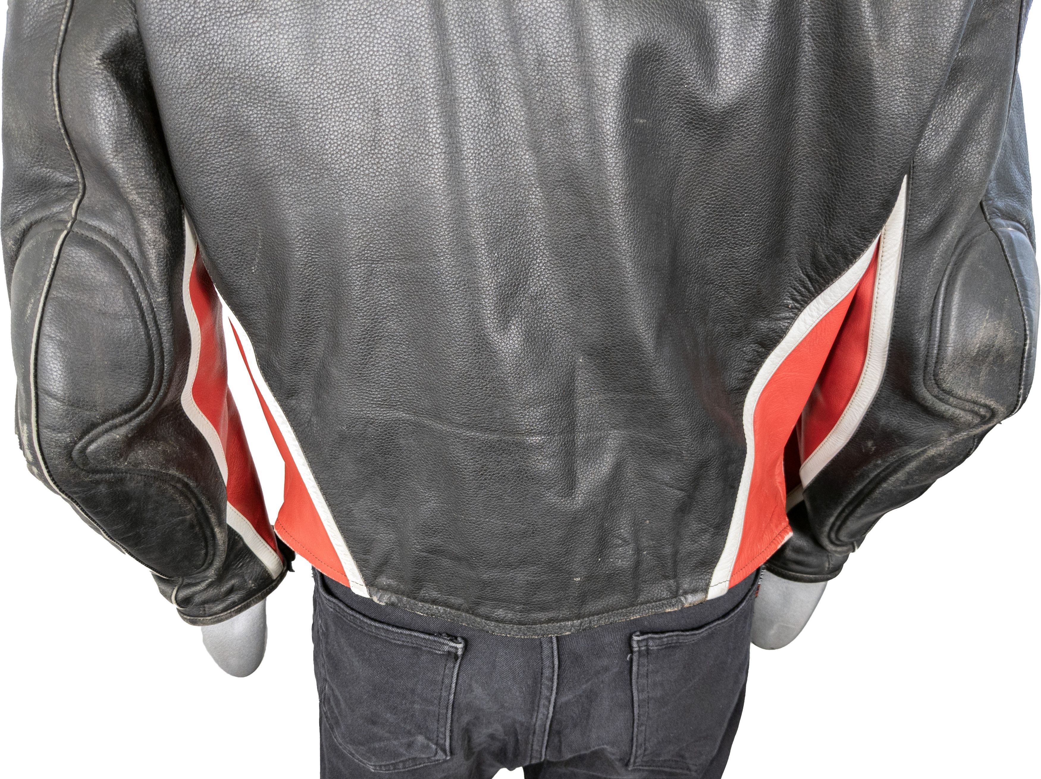 Vintage Rare Vintage Motorcycle Racing Leather Jacket Size US L / EU 52-54 / 3 - 18 Thumbnail