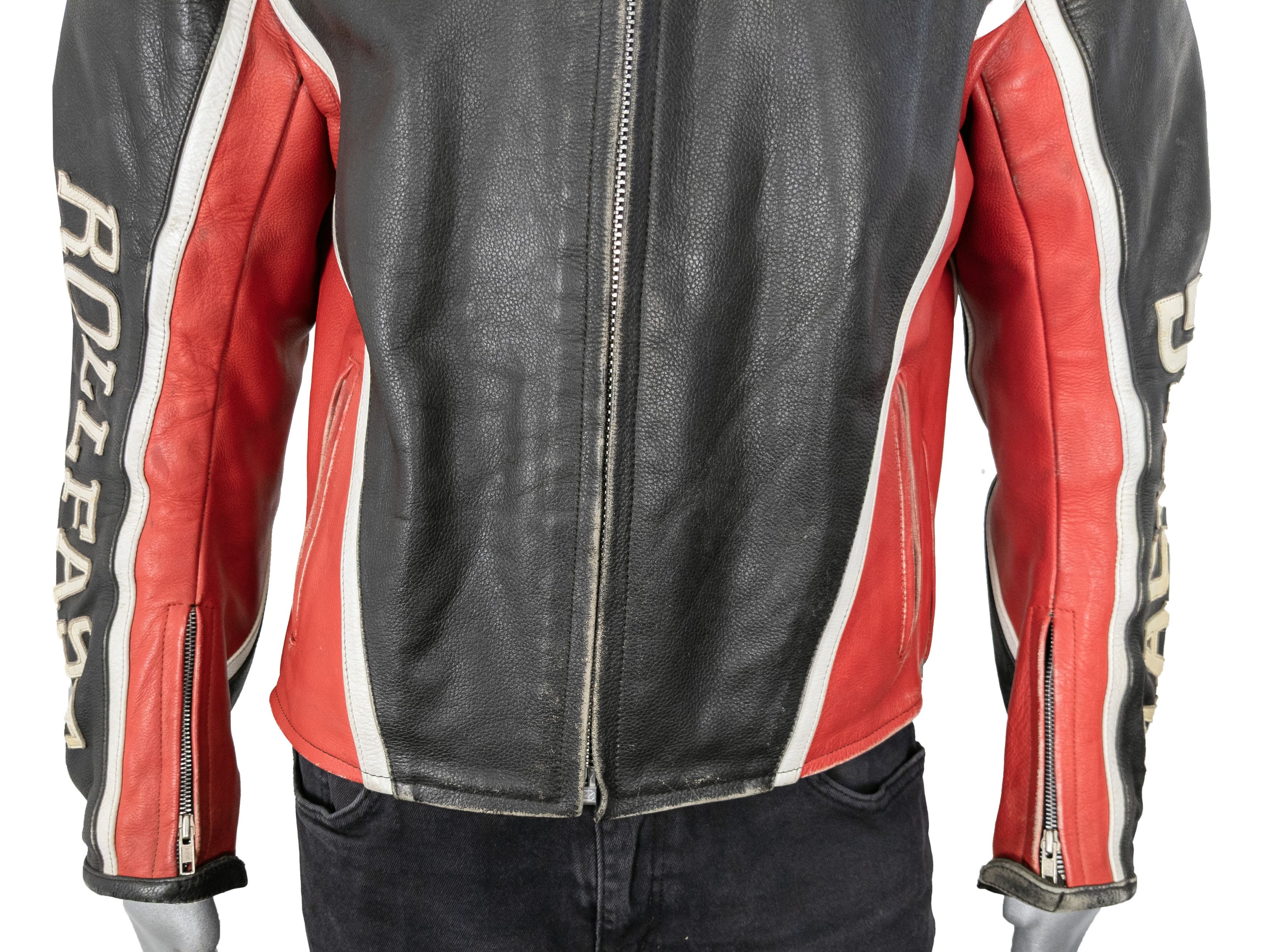 Vintage Rare Vintage Motorcycle Racing Leather Jacket Size US L / EU 52-54 / 3 - 13 Thumbnail
