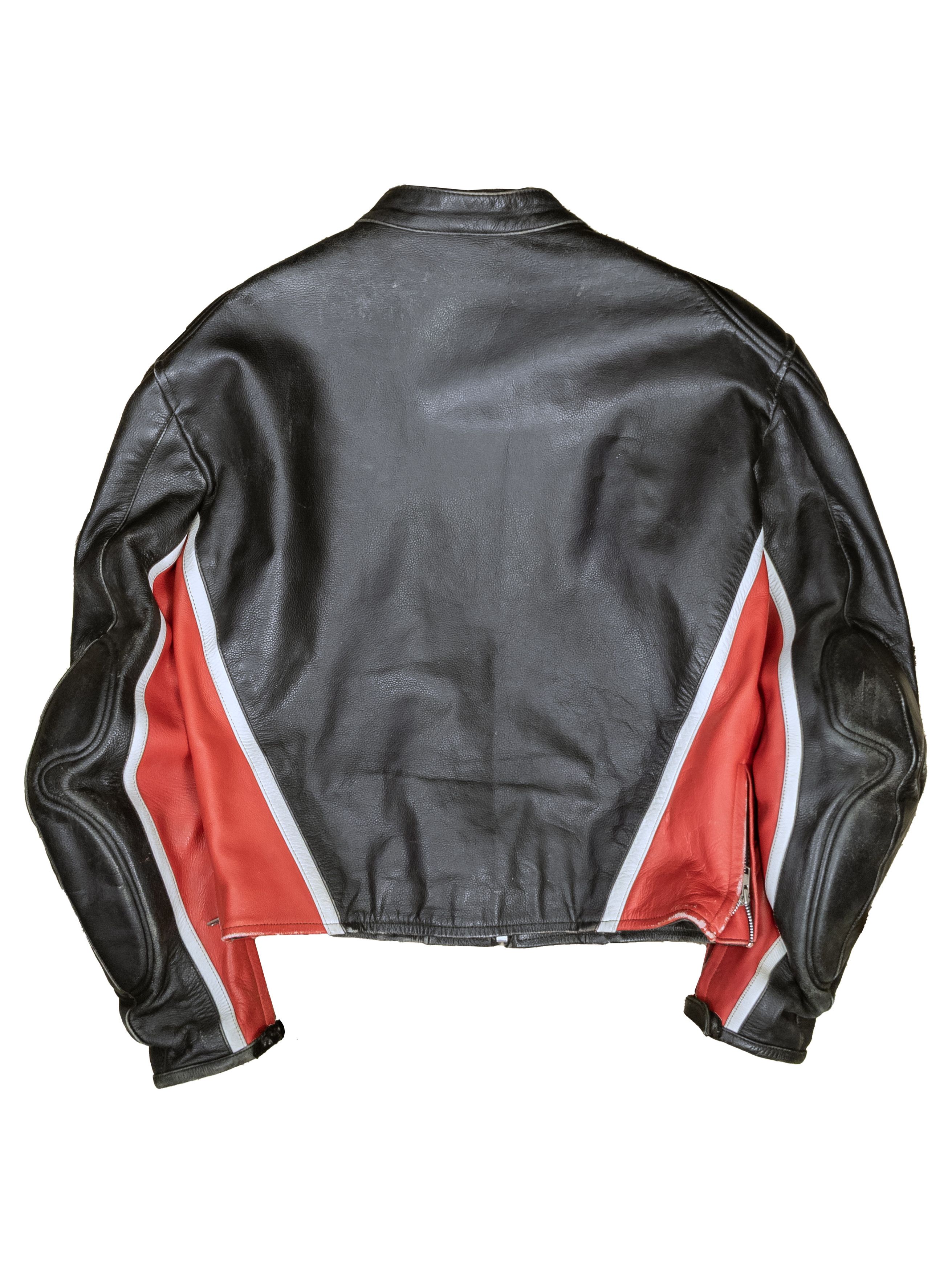 Vintage Rare Vintage Motorcycle Racing Leather Jacket Size US L / EU 52-54 / 3 - 4 Thumbnail