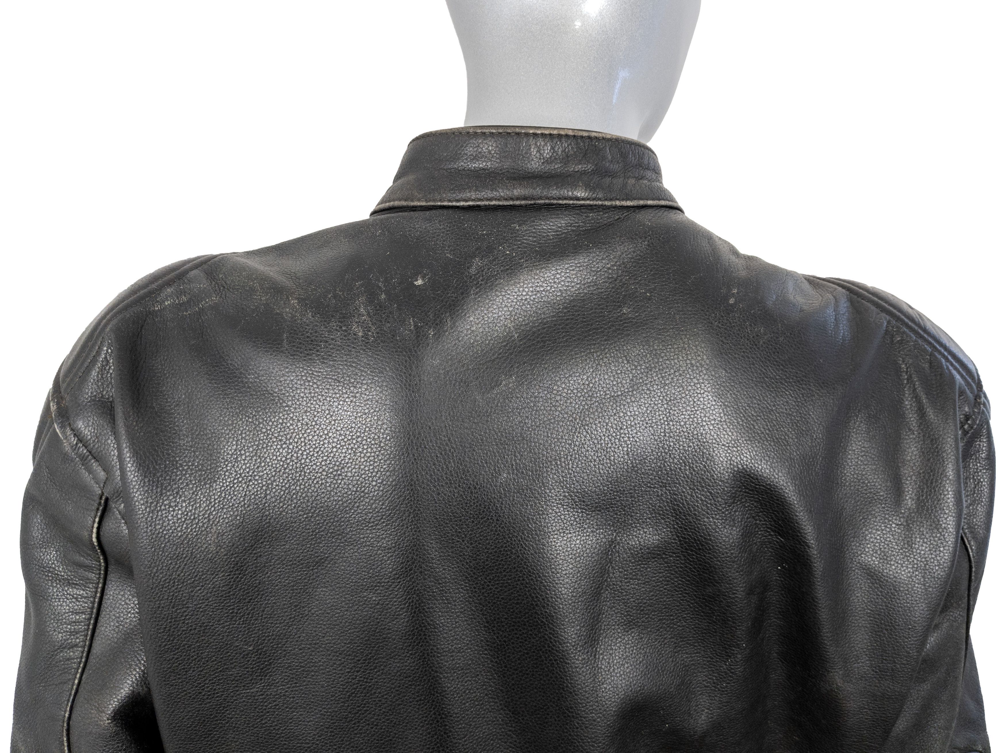 Vintage Rare Vintage Motorcycle Racing Leather Jacket Size US L / EU 52-54 / 3 - 17 Thumbnail