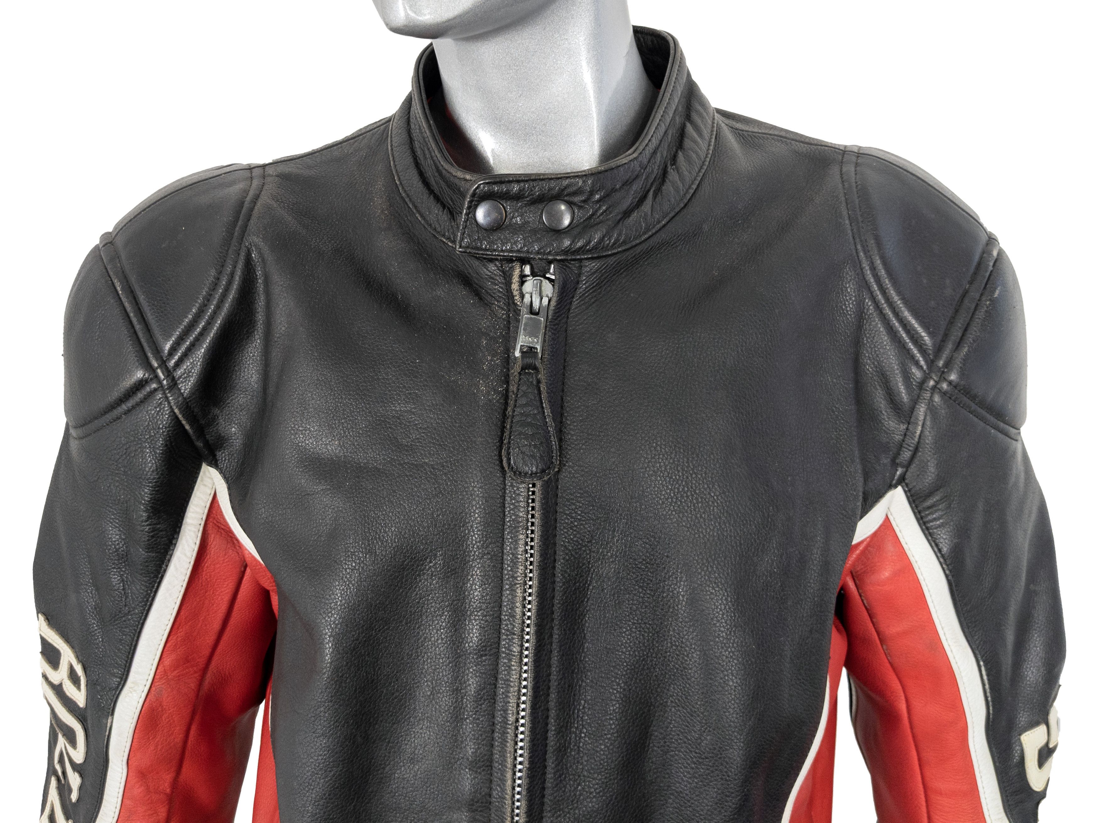 Vintage Rare Vintage Motorcycle Racing Leather Jacket Size US L / EU 52-54 / 3 - 12 Thumbnail
