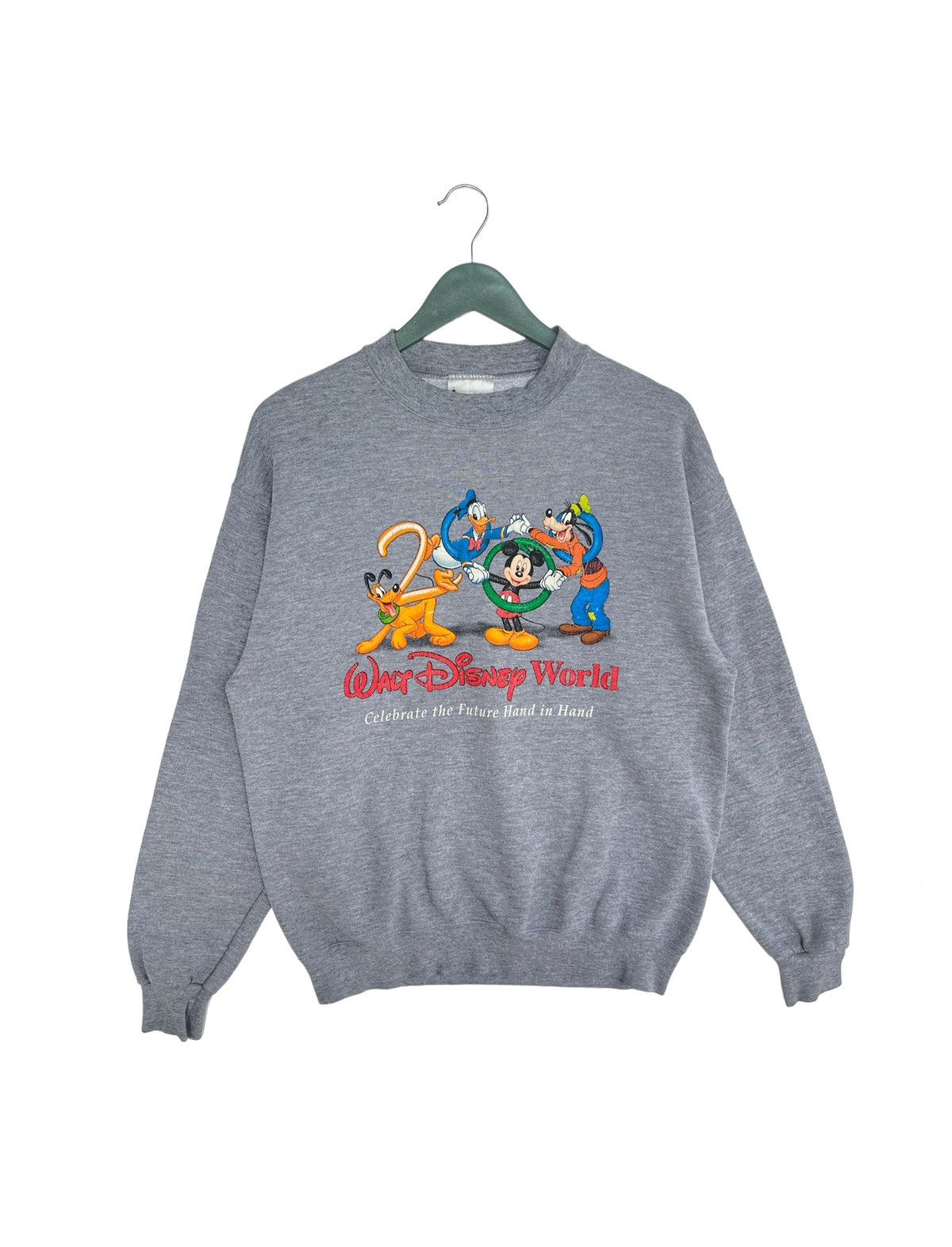 Disney Vintage 2000 Walt Disney World Sweatshirt Size US M / EU 48-50 / 2 - 1 Thumbnail