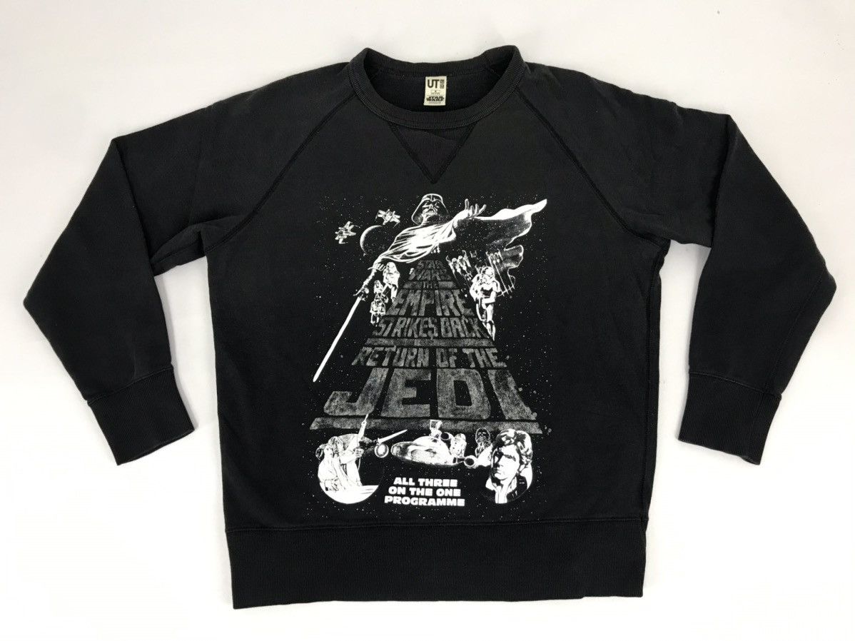 Star Wars Return Of The Jedi Sweatshirt Big Character Logo