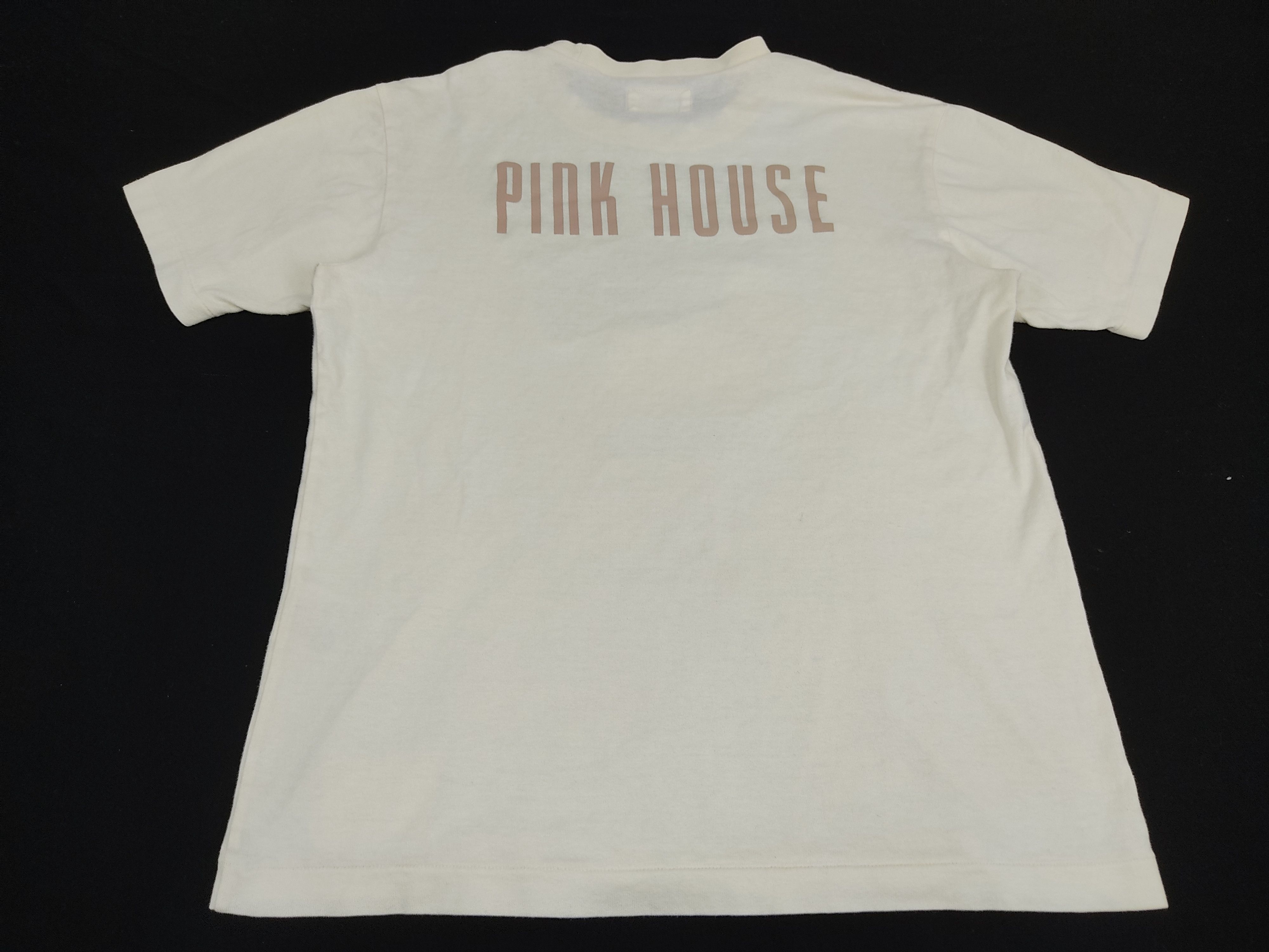 Japanese Brand 90s Karl Helmut Pink House Designer Keith Tee Size S / US 4 / IT 40 - 3 Thumbnail
