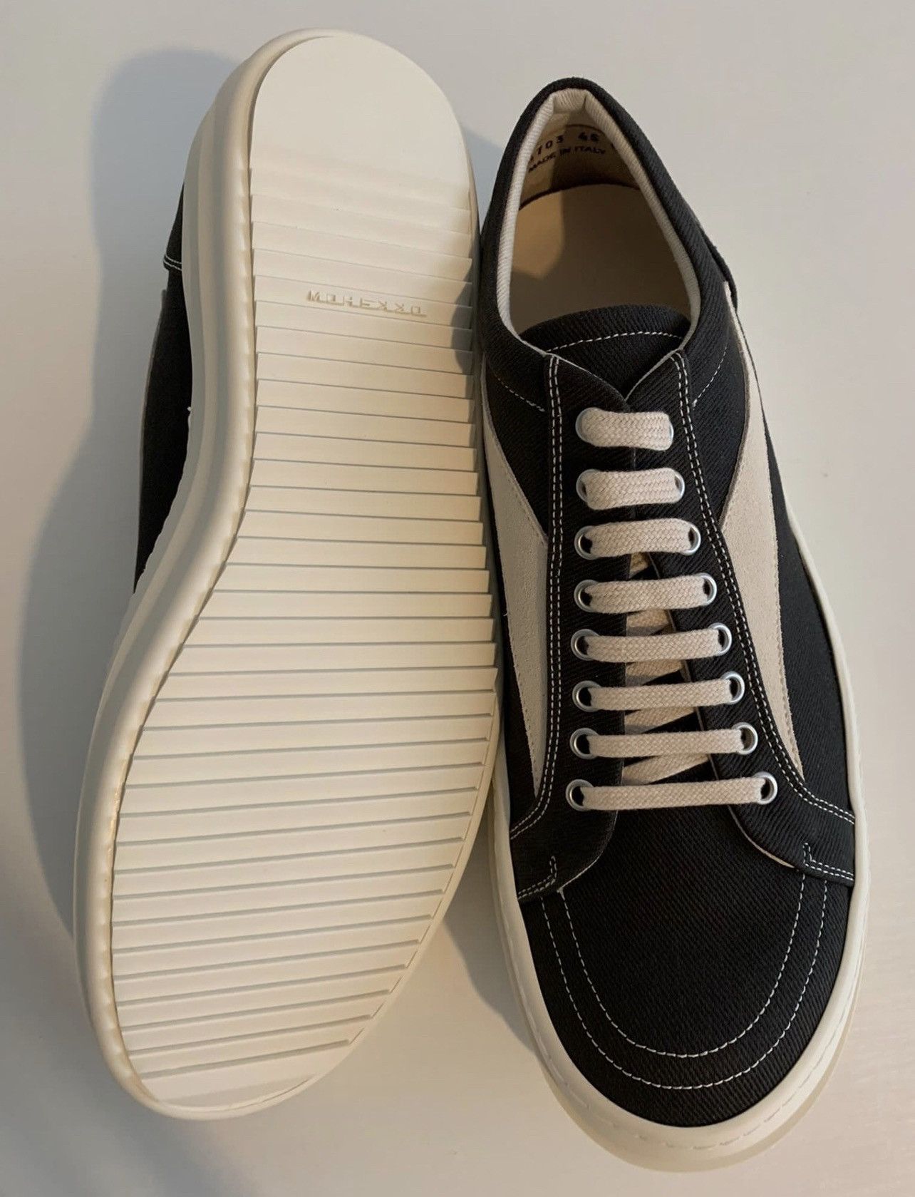 Rick Owens Drkshdw *RARE* Rick Owens "VANS" Vintage sneaker SZ 36 Size US 6 / IT 36 - 4 Thumbnail