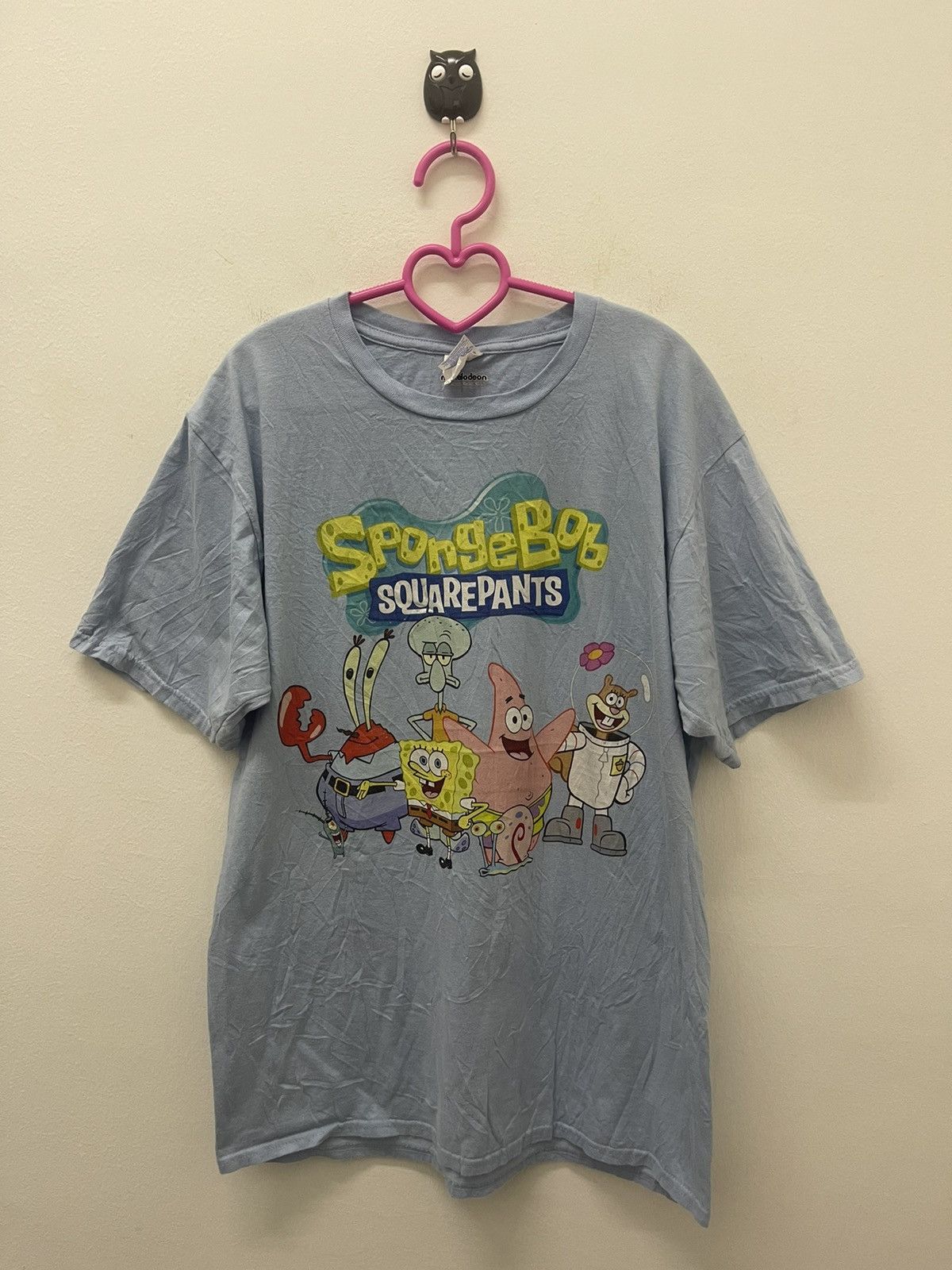 Cartoon Network Rare SPONGEBOB SQUAREPANTS Nickelodeon Cartoon Tee Size US M / EU 48-50 / 2 - 1 Thumbnail