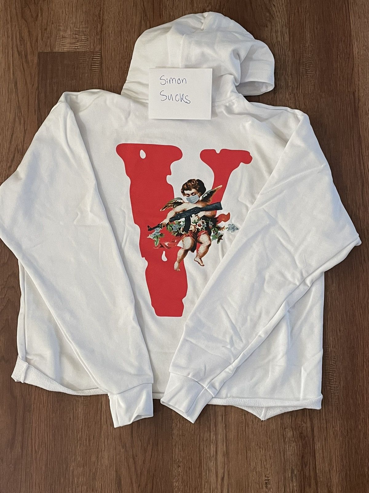 Vlone Vlone Friends Angel Hoodie Size US L / EU 52-54 / 3 - 2 Thumbnail