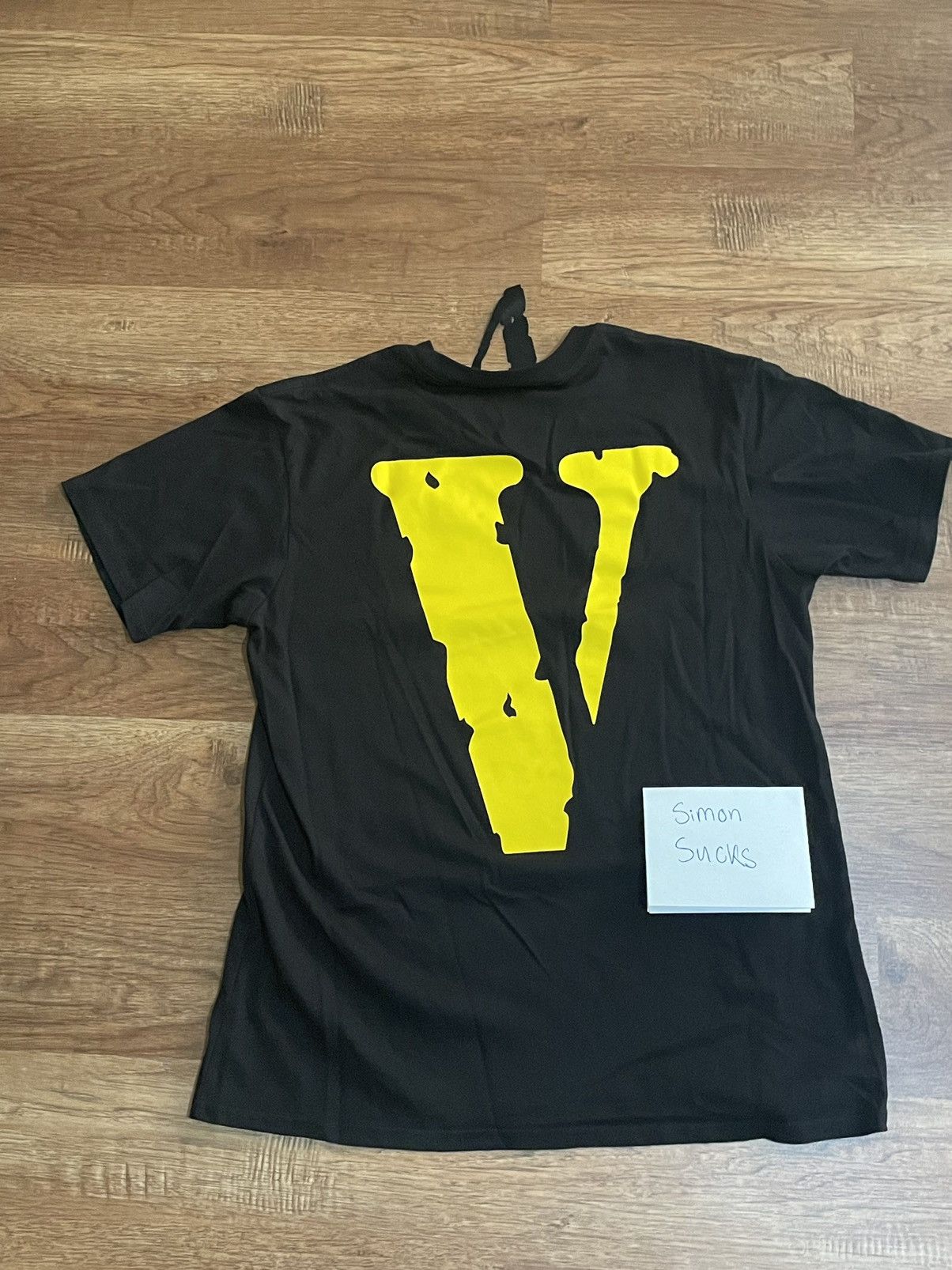 Vlone Vlone Friends Tee Black and Yellow Size US M / EU 48-50 / 2 - 2 Thumbnail