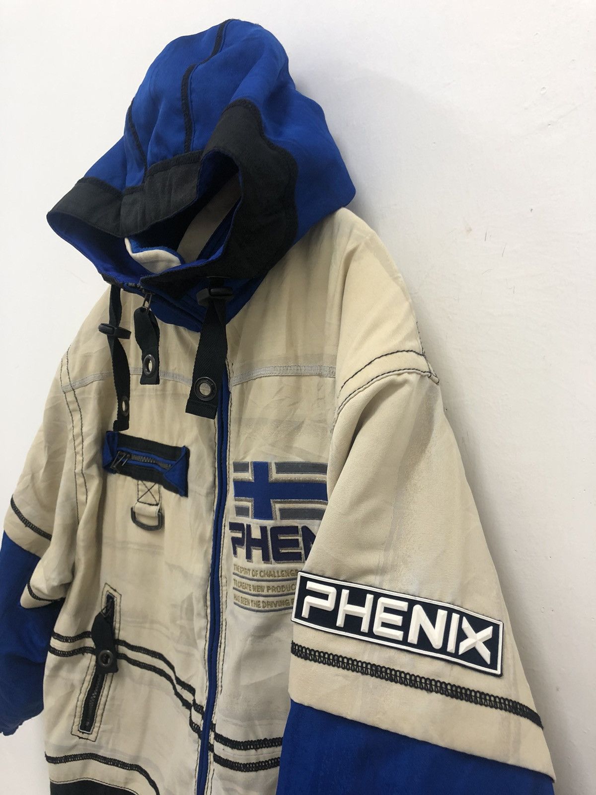 Phenix Rare Vintage PHENIX Snowboarding Ski Racing Jacket Size US L / EU 52-54 / 3 - 2 Thumbnail