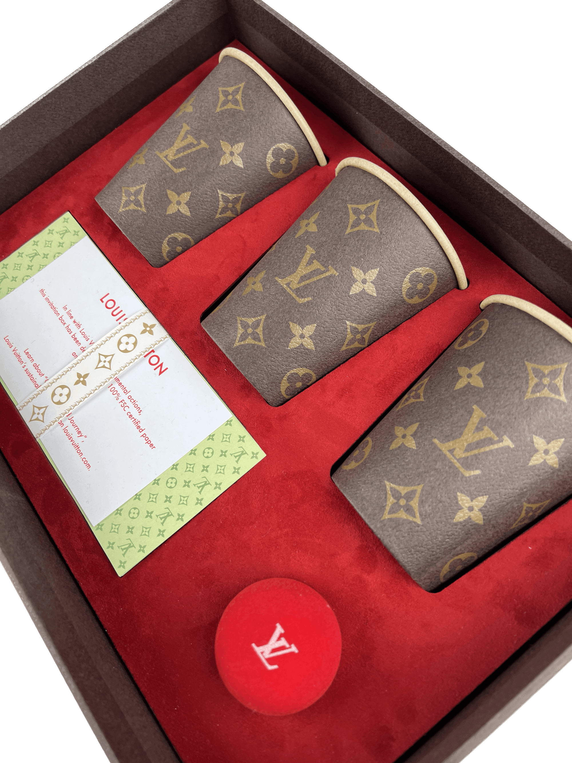Louis Vuitton Louis Vuitton SS22 Show Invitation Beer Pong Cup & Ball Game Size ONE SIZE - 5 Thumbnail