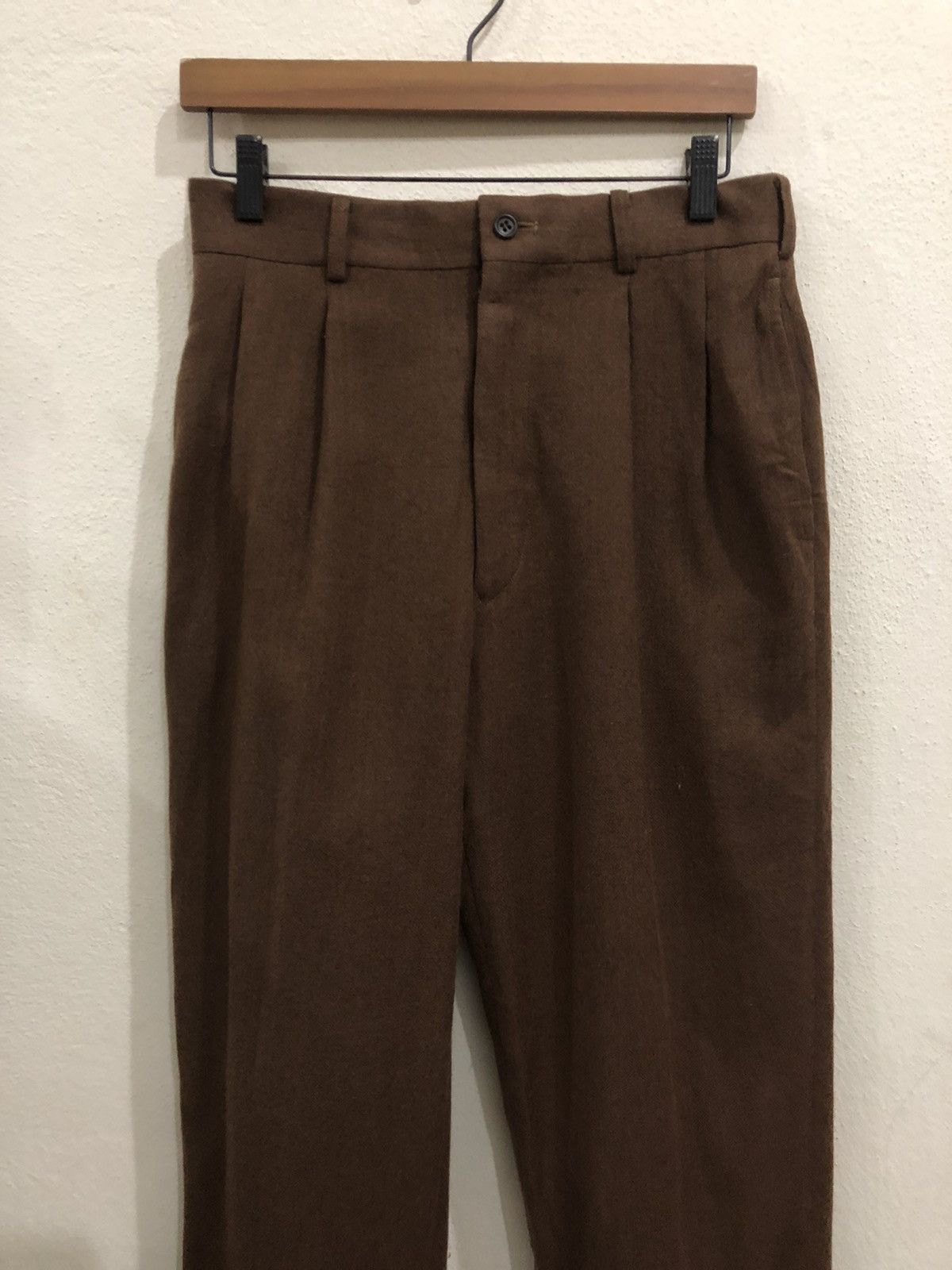 Japanese Brand Japanese Brand Koichi Nagata Wool Casual Pant Size US 29 - 3 Thumbnail