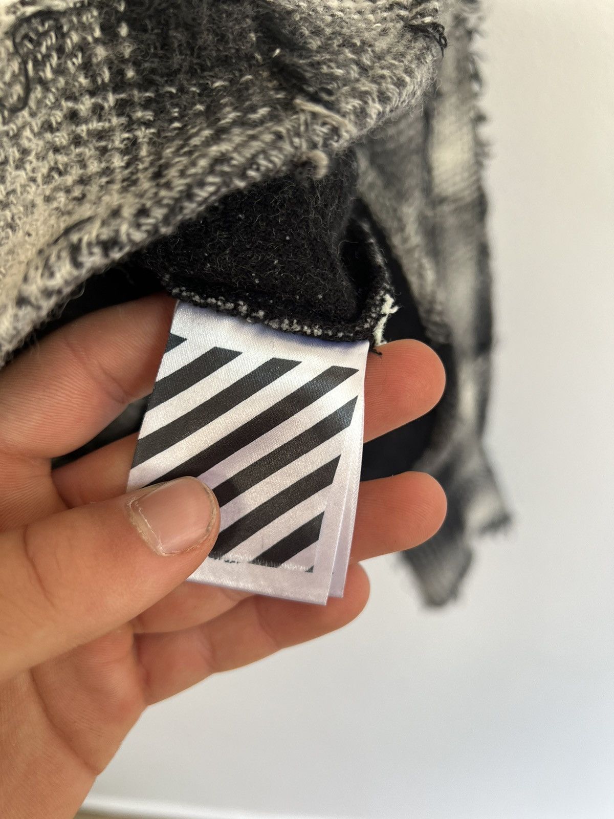Off-White OFF WHITE DIAGONAL FLANNEL HOODED Size US M / EU 48-50 / 2 - 12 Thumbnail