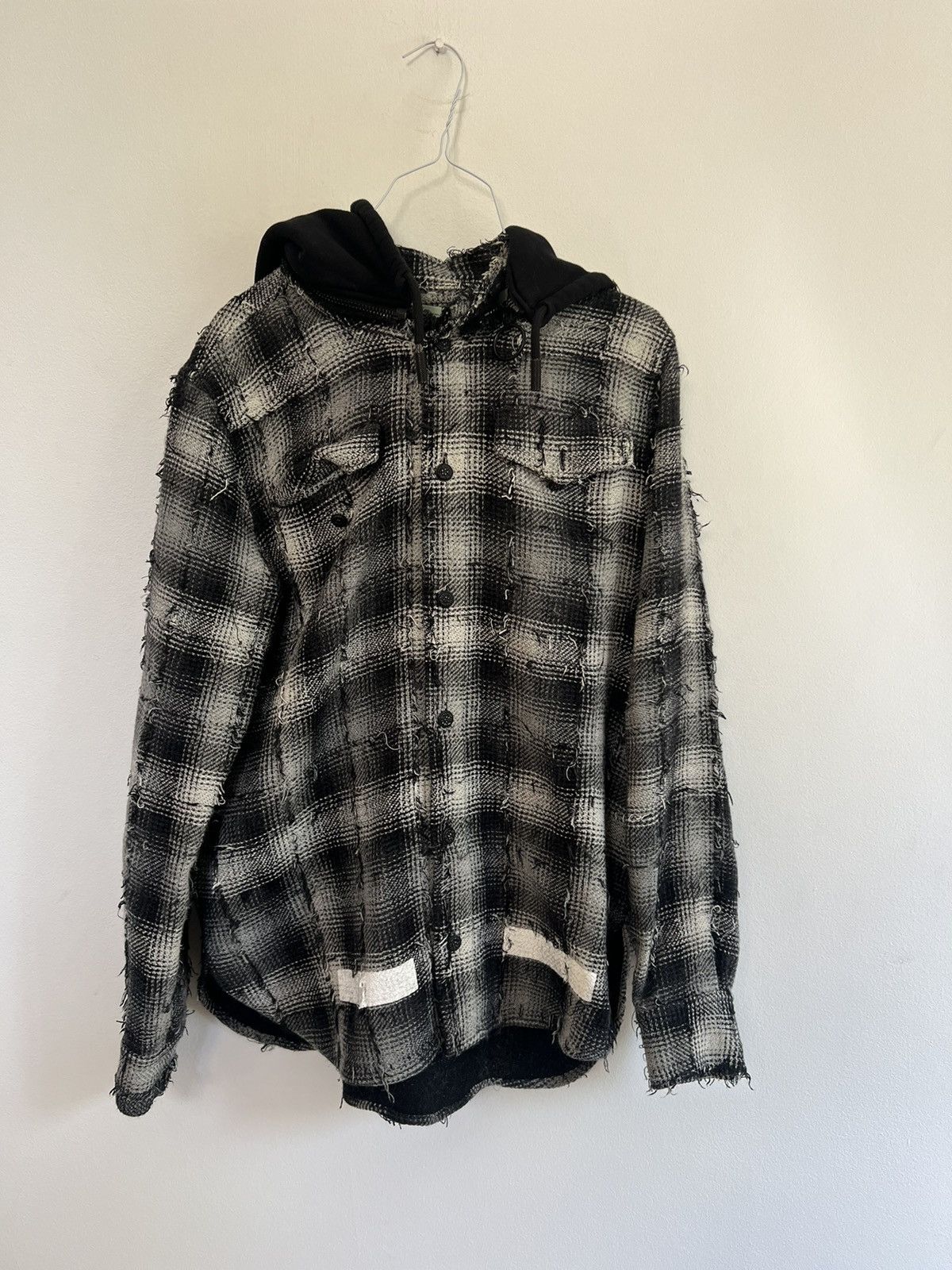 Off-White OFF WHITE DIAGONAL FLANNEL HOODED Size US M / EU 48-50 / 2 - 4 Thumbnail