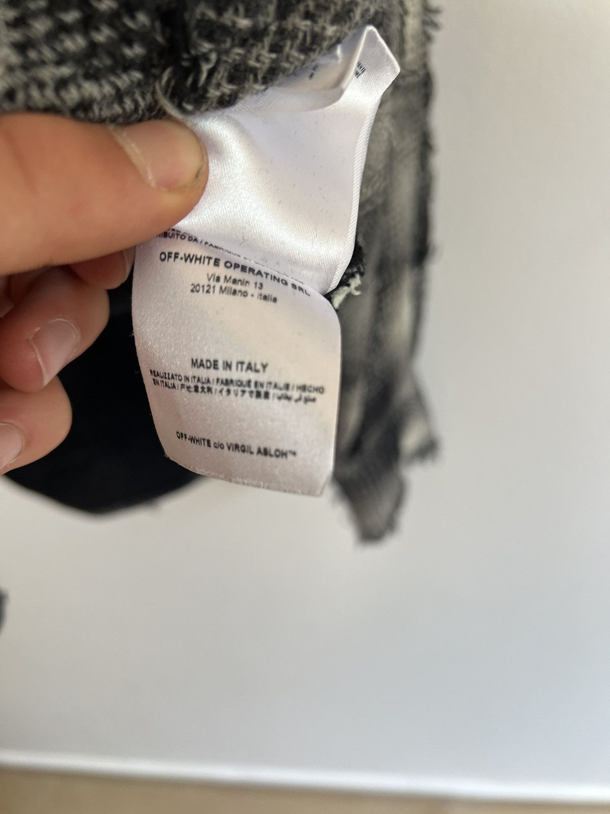 Off-White OFF WHITE DIAGONAL FLANNEL HOODED Size US M / EU 48-50 / 2 - 14 Thumbnail