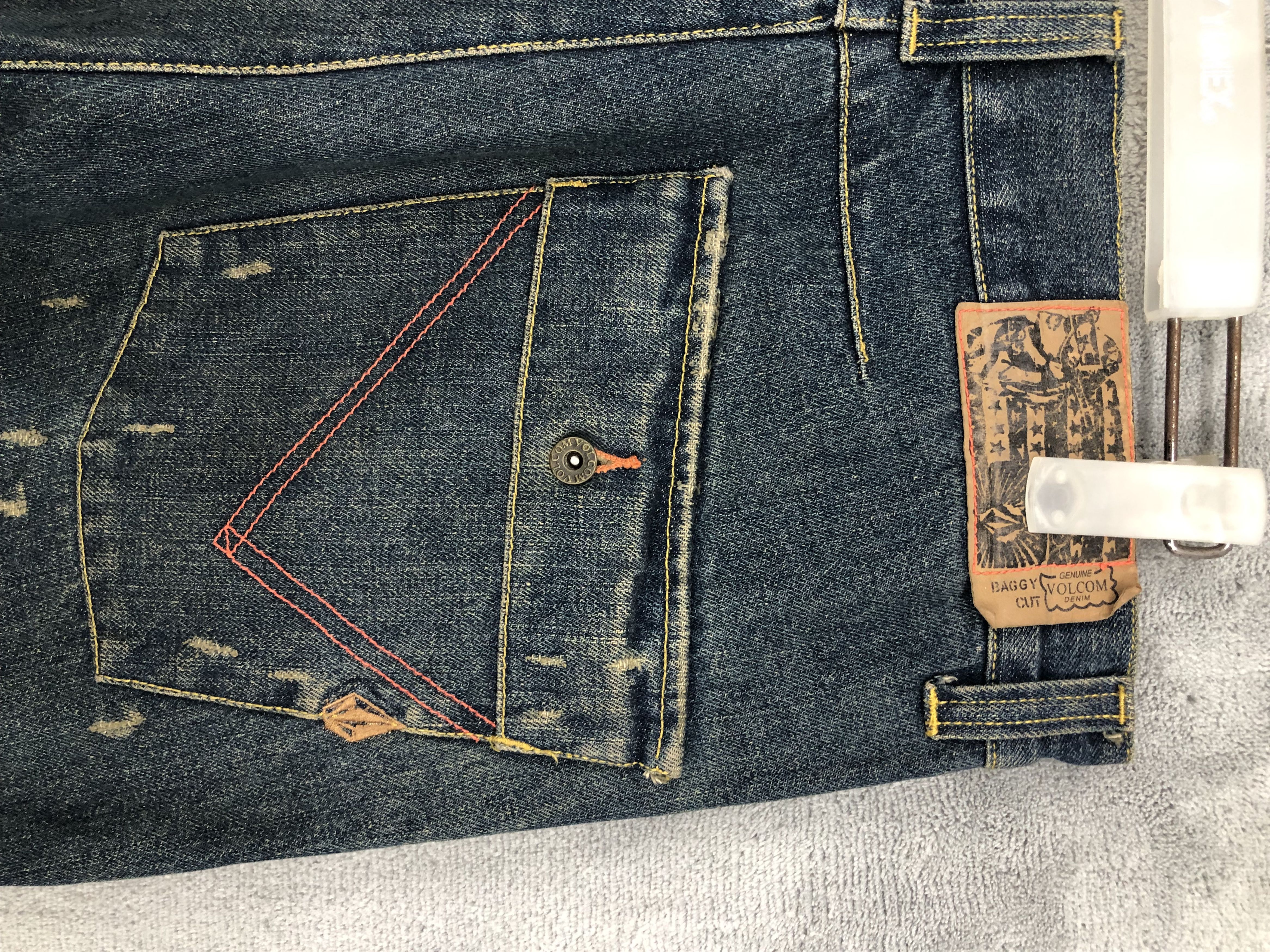 Volcom Volcom Distressed Denim Jeans Size US 30 / EU 46 - 7 Thumbnail
