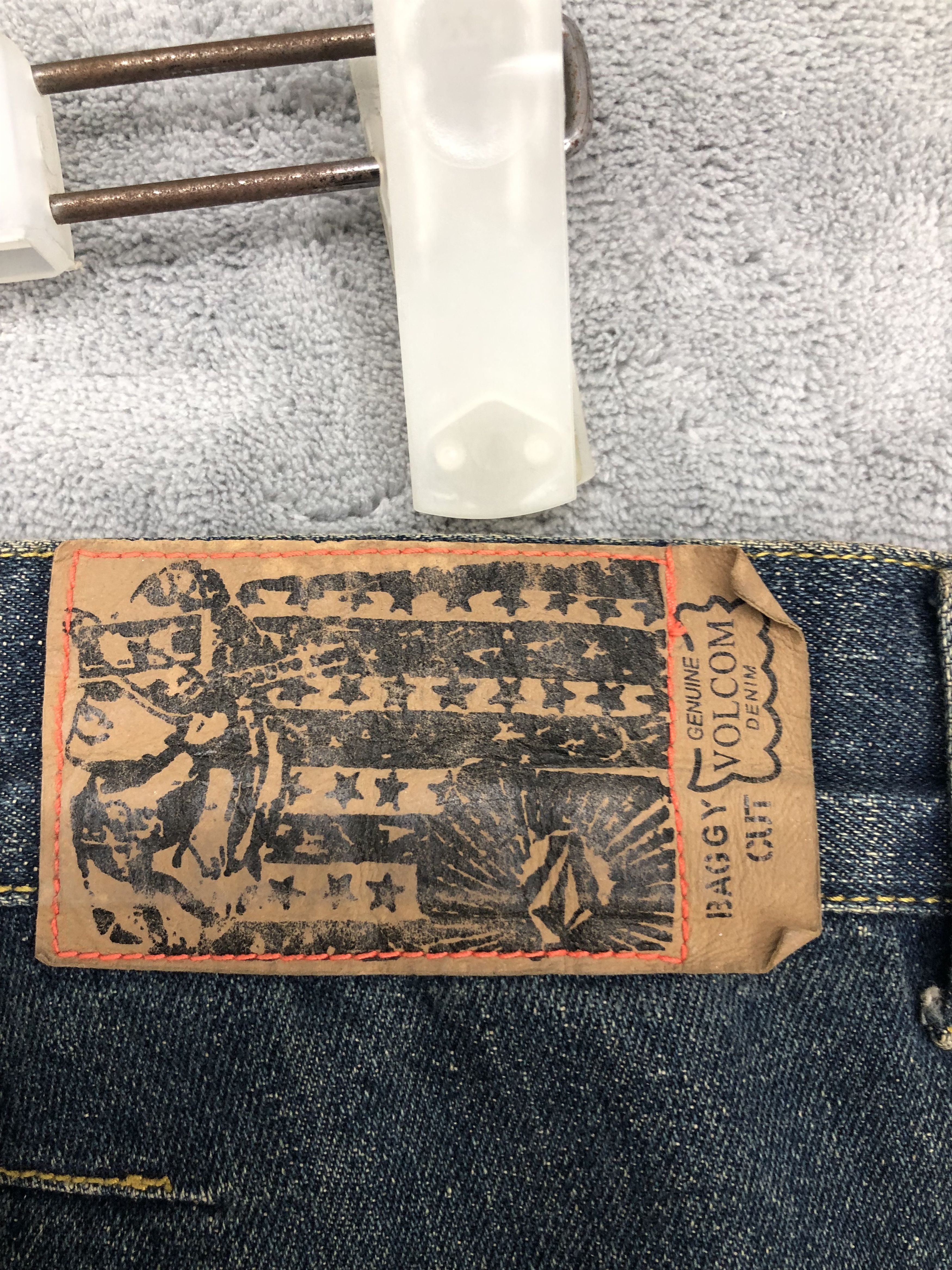 Volcom Volcom Distressed Denim Jeans Size US 30 / EU 46 - 8 Thumbnail