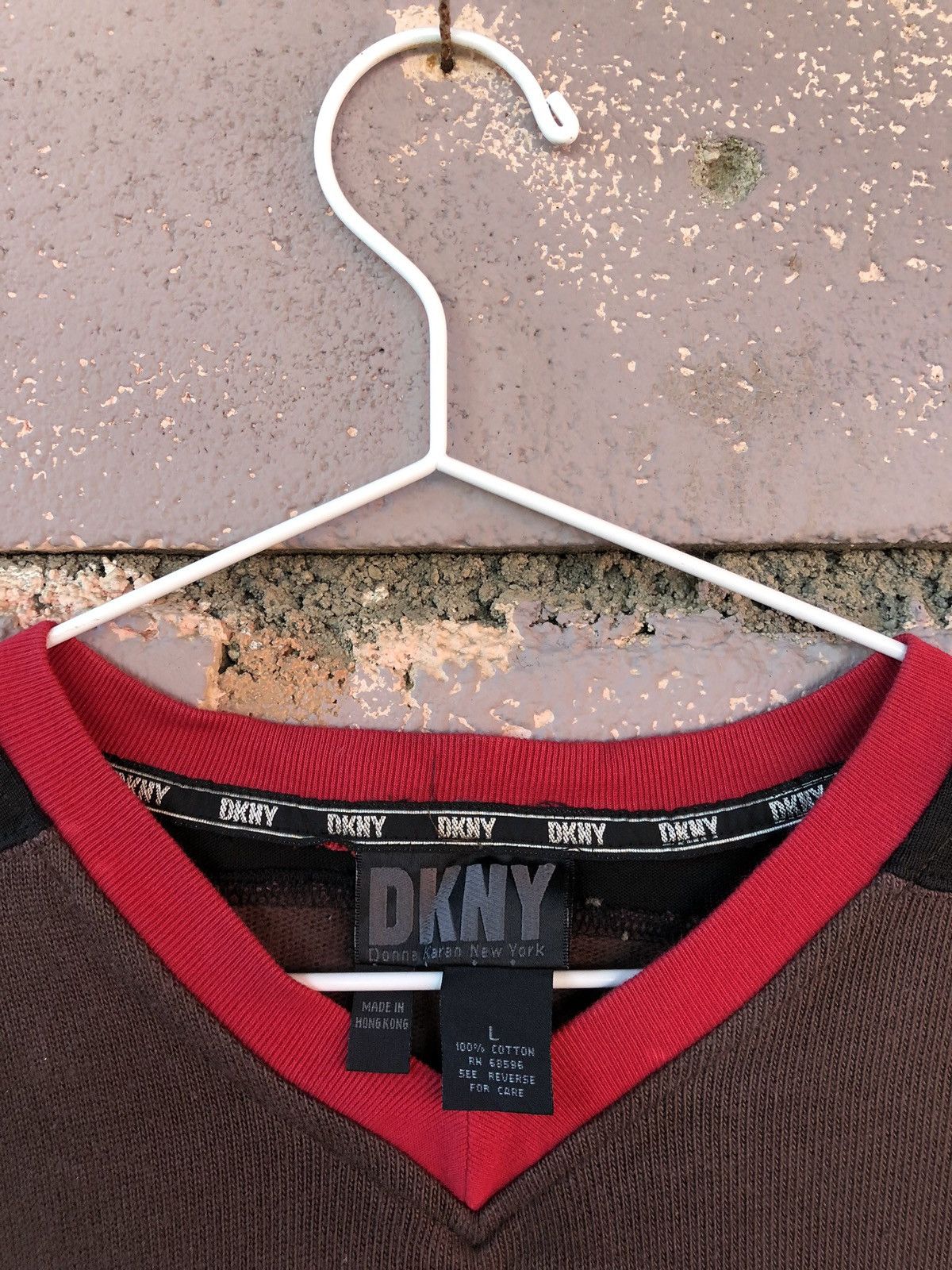 DKNY Rare 90s Vintage DKNY Jeans Gear Donna Karan New York Shirt Size US L / EU 52-54 / 3 - 3 Thumbnail