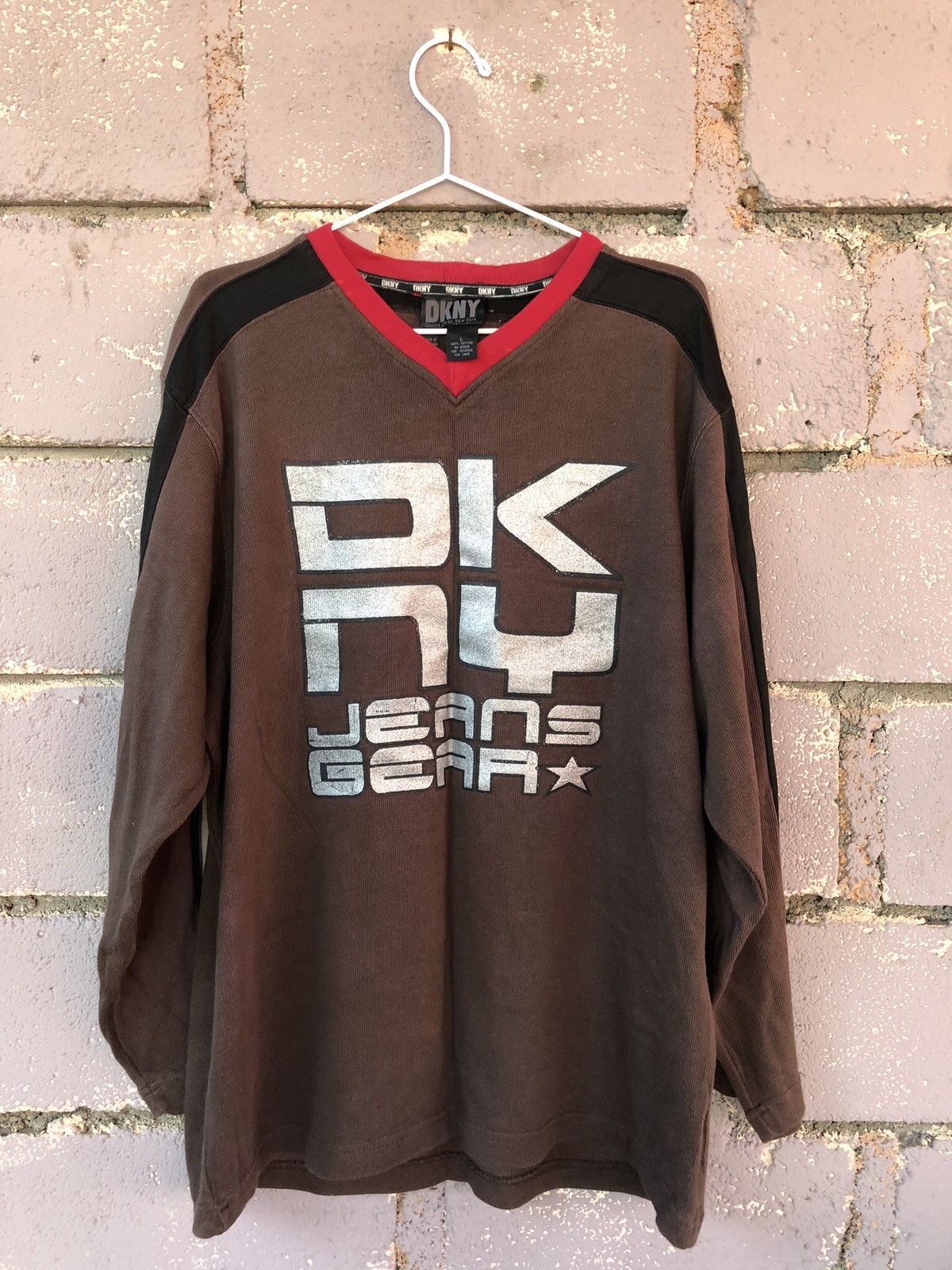 Rare 90s Vintage DKNY Jeans Gear Donna Karan New York Shirt