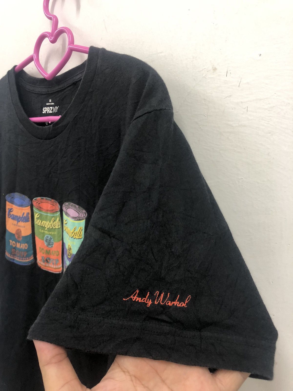 Andy Warhol Rare ANDY WARHOL Campbells Tomato Soup Pop Art Shirt Size US M / EU 48-50 / 2 - 2 Thumbnail