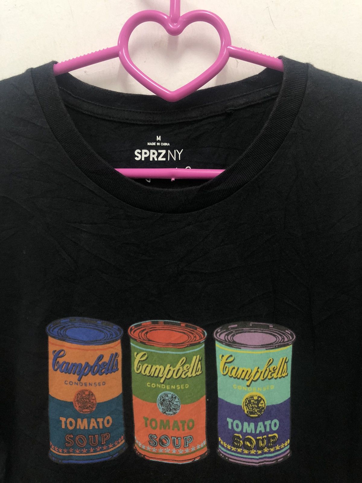 Andy Warhol Rare ANDY WARHOL Campbells Tomato Soup Pop Art Shirt Size US M / EU 48-50 / 2 - 3 Thumbnail