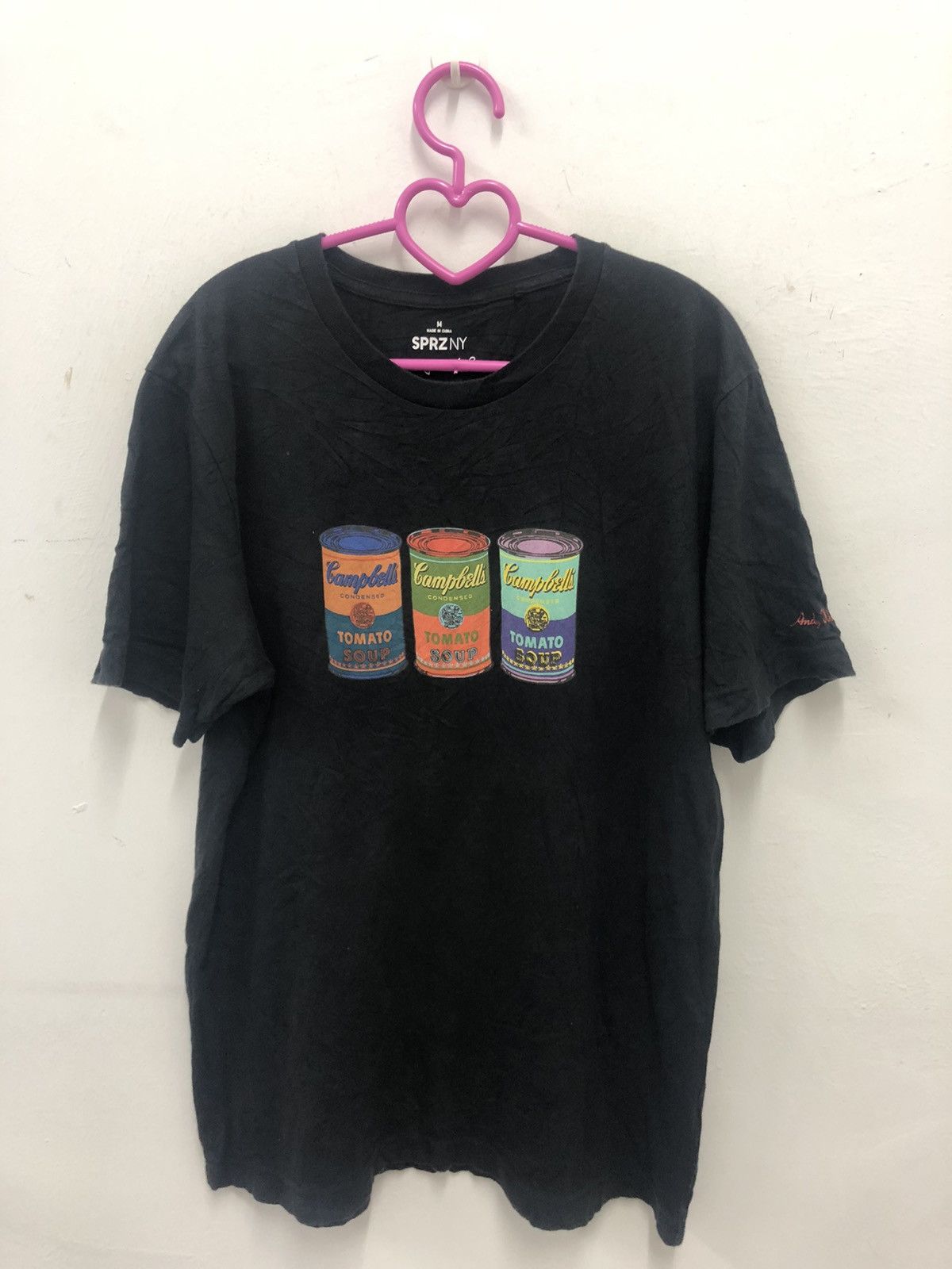 Andy Warhol Rare ANDY WARHOL Campbells Tomato Soup Pop Art Shirt Size US M / EU 48-50 / 2 - 1 Thumbnail