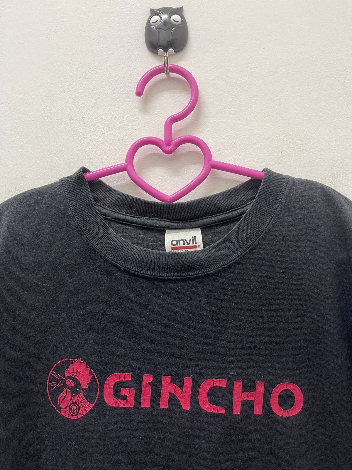 Vintage Rare Vintage GINCHO Spell Out Tee Size US M / EU 48-50 / 2 - 2 Thumbnail