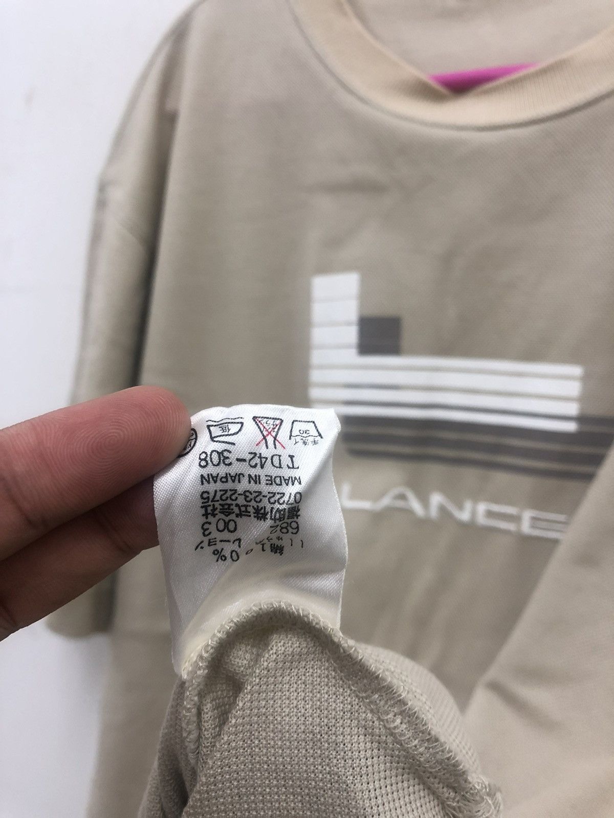 Lancel Rare 90s Vintage LANCEL Spell Out Big Logo Shirt Size US L / EU 52-54 / 3 - 4 Thumbnail
