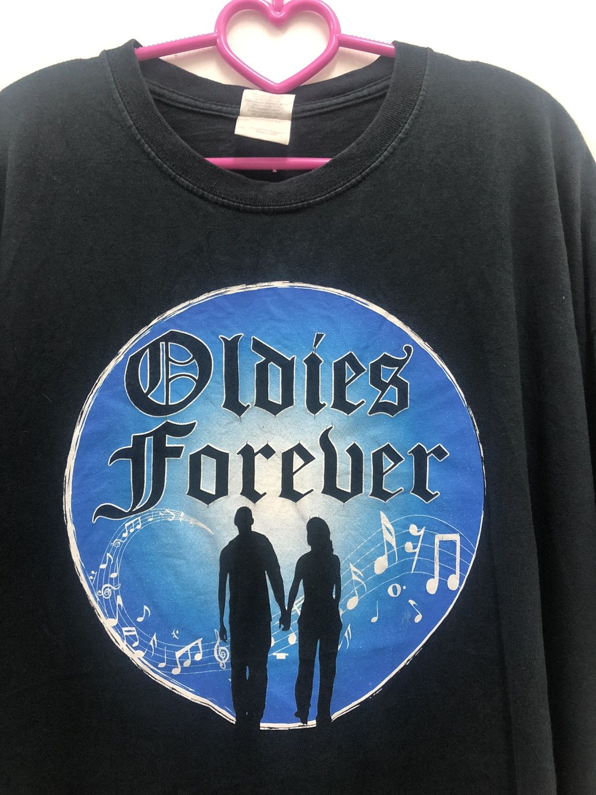 Band Tees Rare Vintage OLDIES FOREVER Keeping The Oldies Alive Shirt Size US XL / EU 56 / 4 - 2 Thumbnail