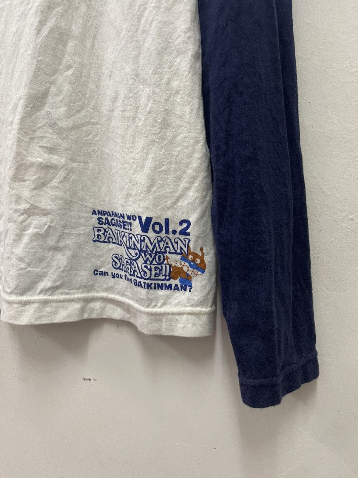 Anime Rare Vintage ANPANMAN Baikinman Wo Sagase Long Sleeve Size US M / EU 48-50 / 2 - 6 Thumbnail