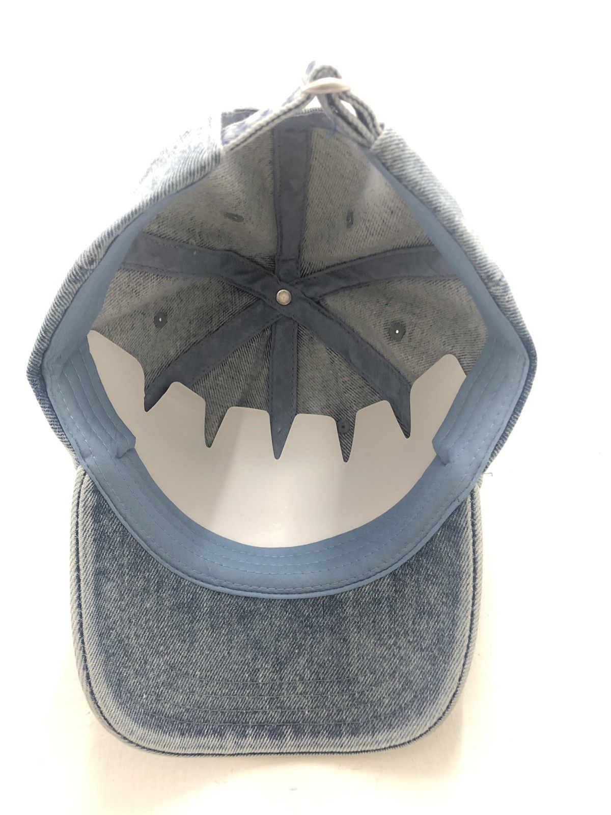 Jean Rare RAMONES Acid Wash Distressed Jeans Trucker Cap Size ONE SIZE - 7 Thumbnail