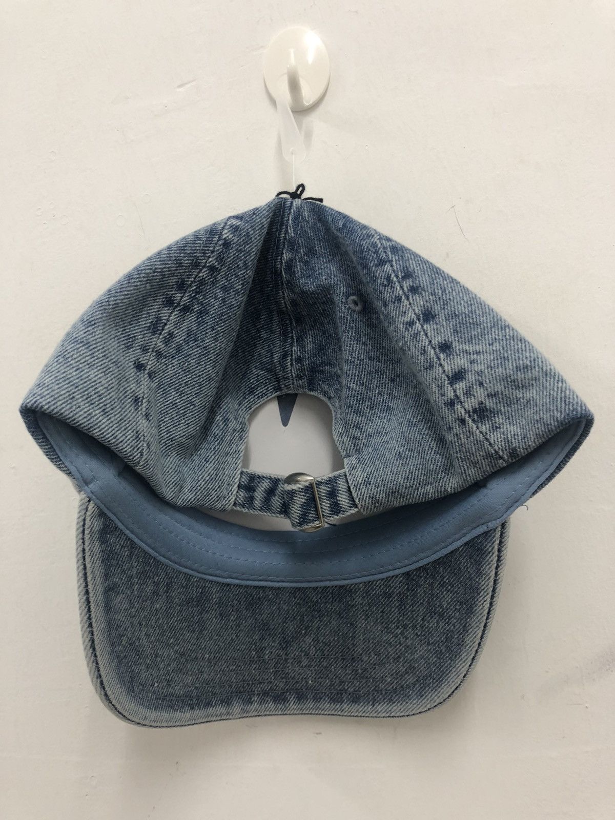 Jean Rare RAMONES Acid Wash Distressed Jeans Trucker Cap Size ONE SIZE - 6 Thumbnail