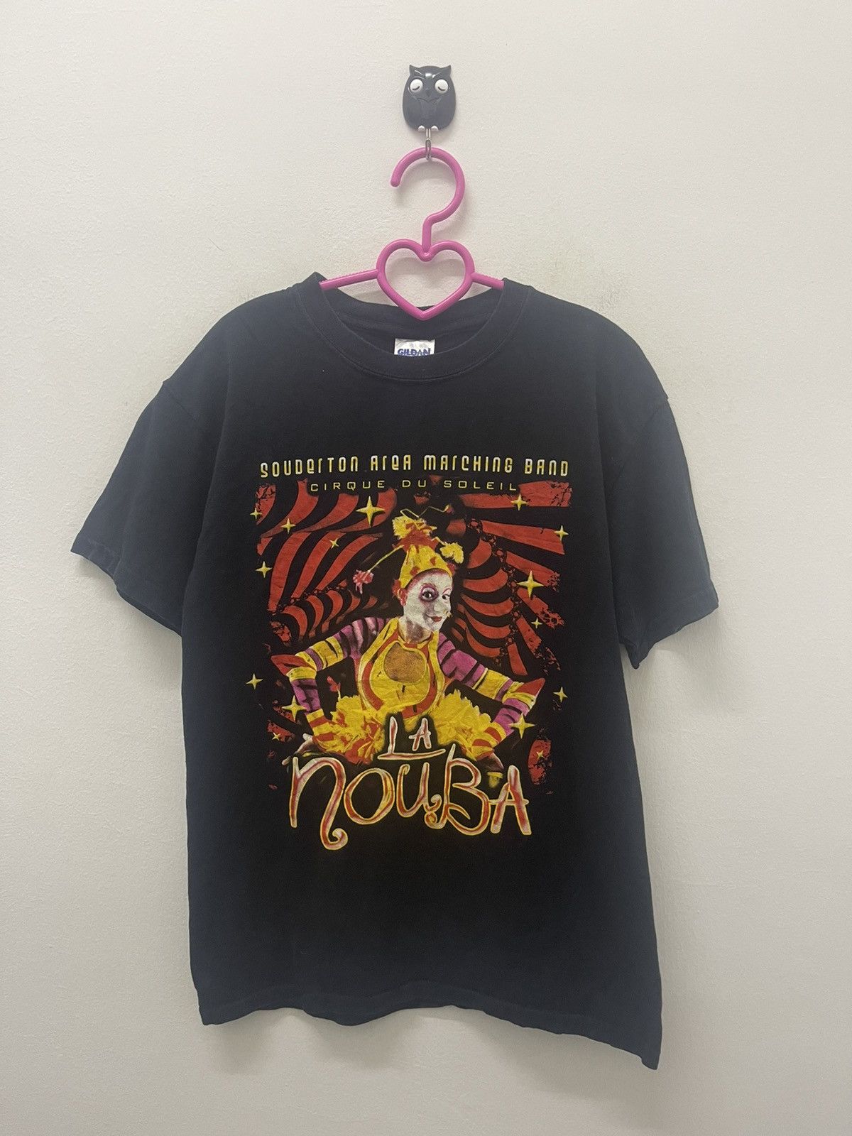 image of Band Tees x Rock T Shirt La Nouba Cirque Du Soleil Tee in Black, Men's (Size Small)