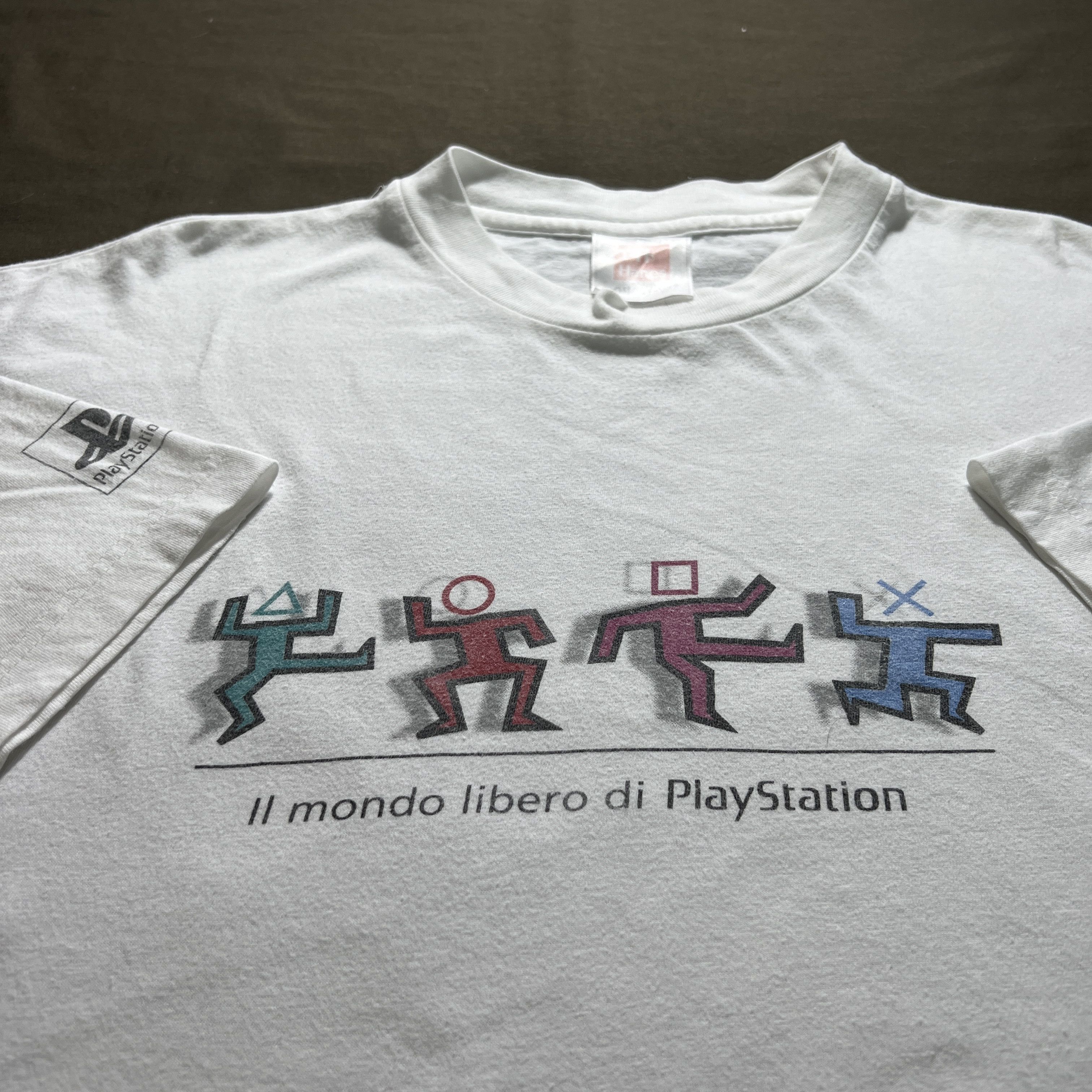 Vintage Rare Vintage Y2K Playstation PS Logo Tee XL Video games Size US XL / EU 56 / 4 - 2 Thumbnail