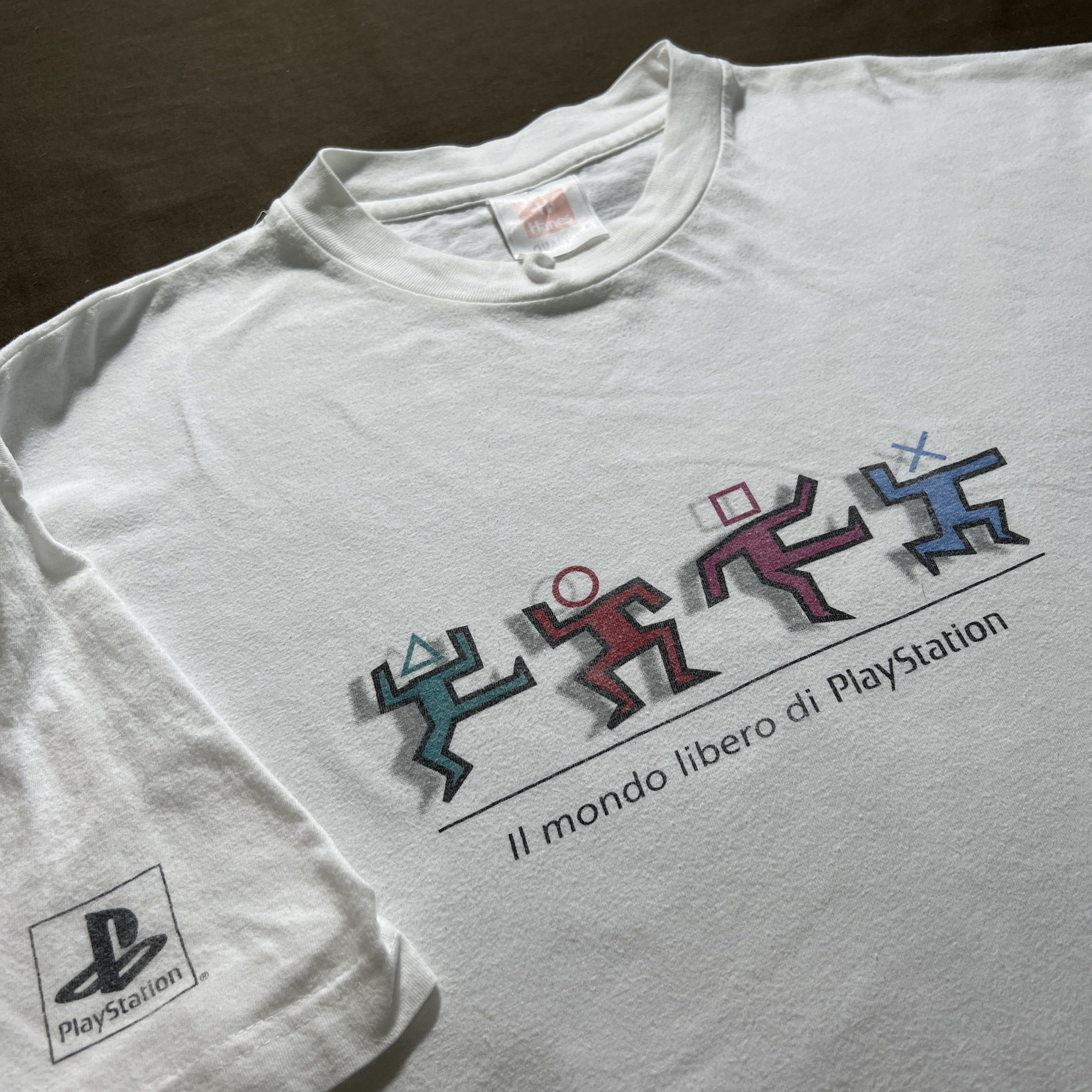 Vintage Rare Vintage Y2K Playstation PS Logo Tee XL Video games Size US XL / EU 56 / 4 - 1 Thumbnail